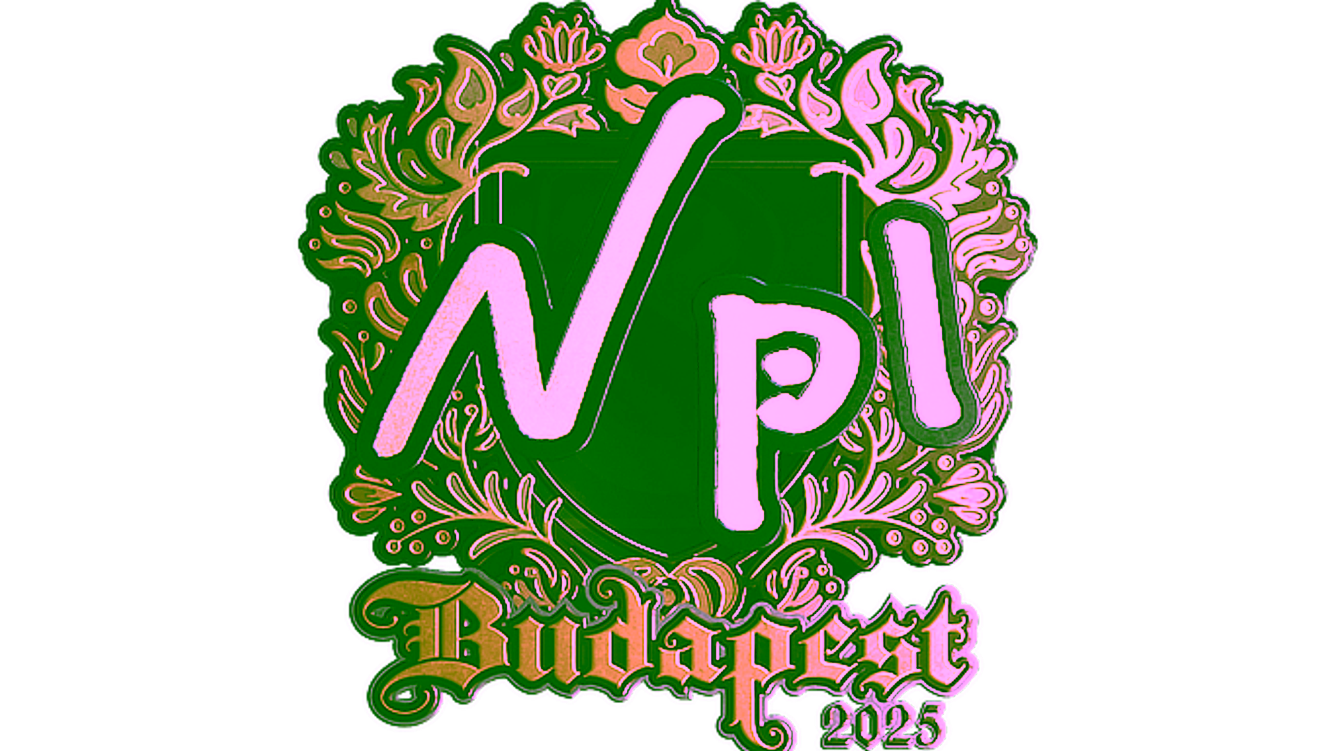Affichage pour Sticker | npl (Gold) | Budapest 2025