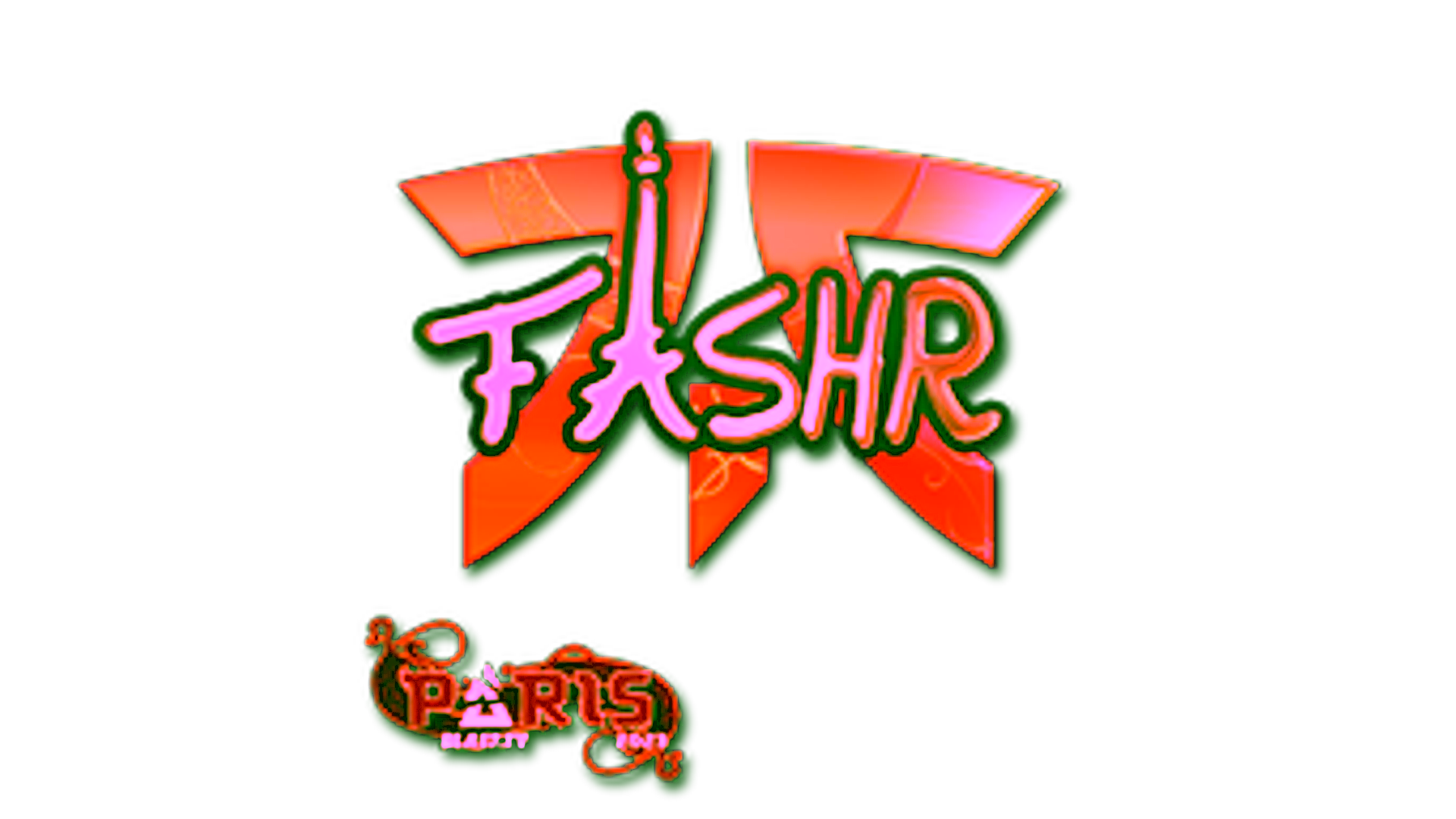 Visar för Sticker | FASHR (Holo) | Paris 2023