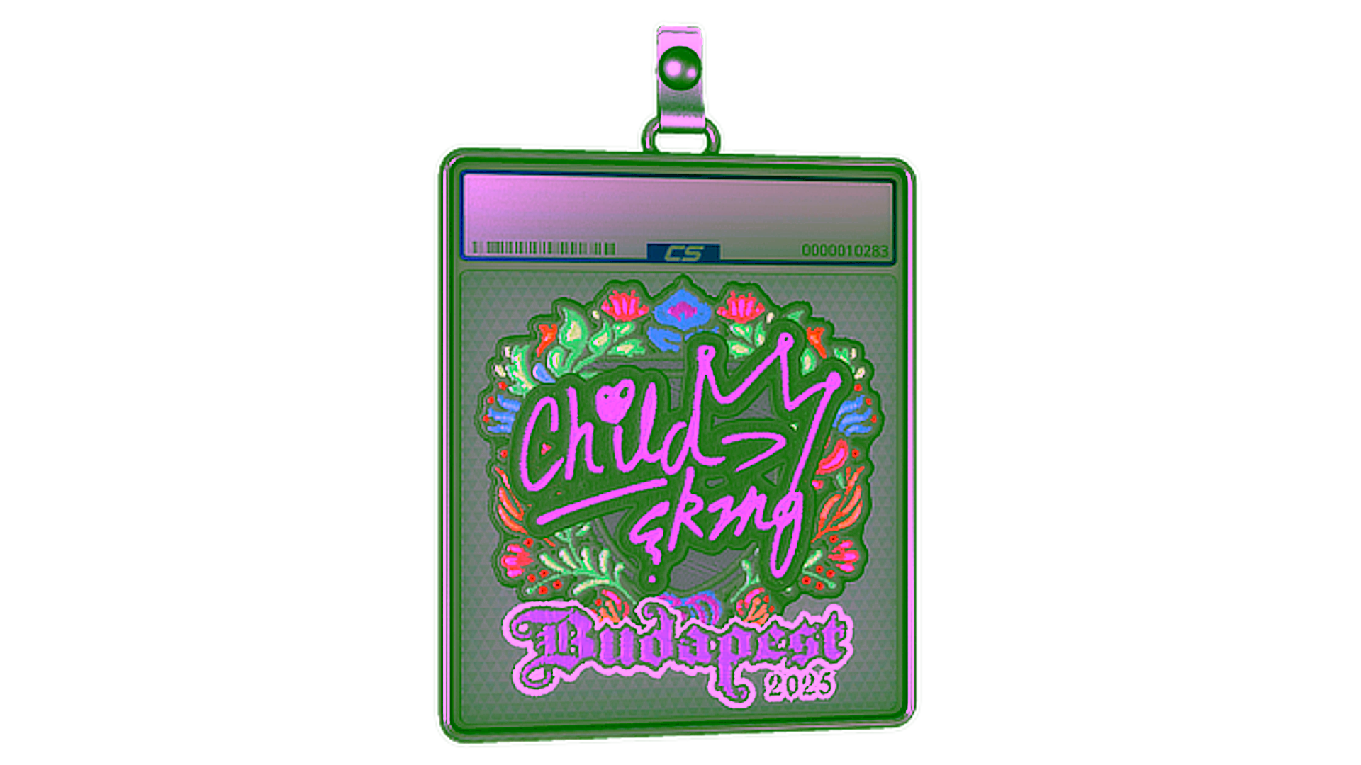 Дисплей для Sticker Slab | ChildKing (Embroidered) | Budapest 2025