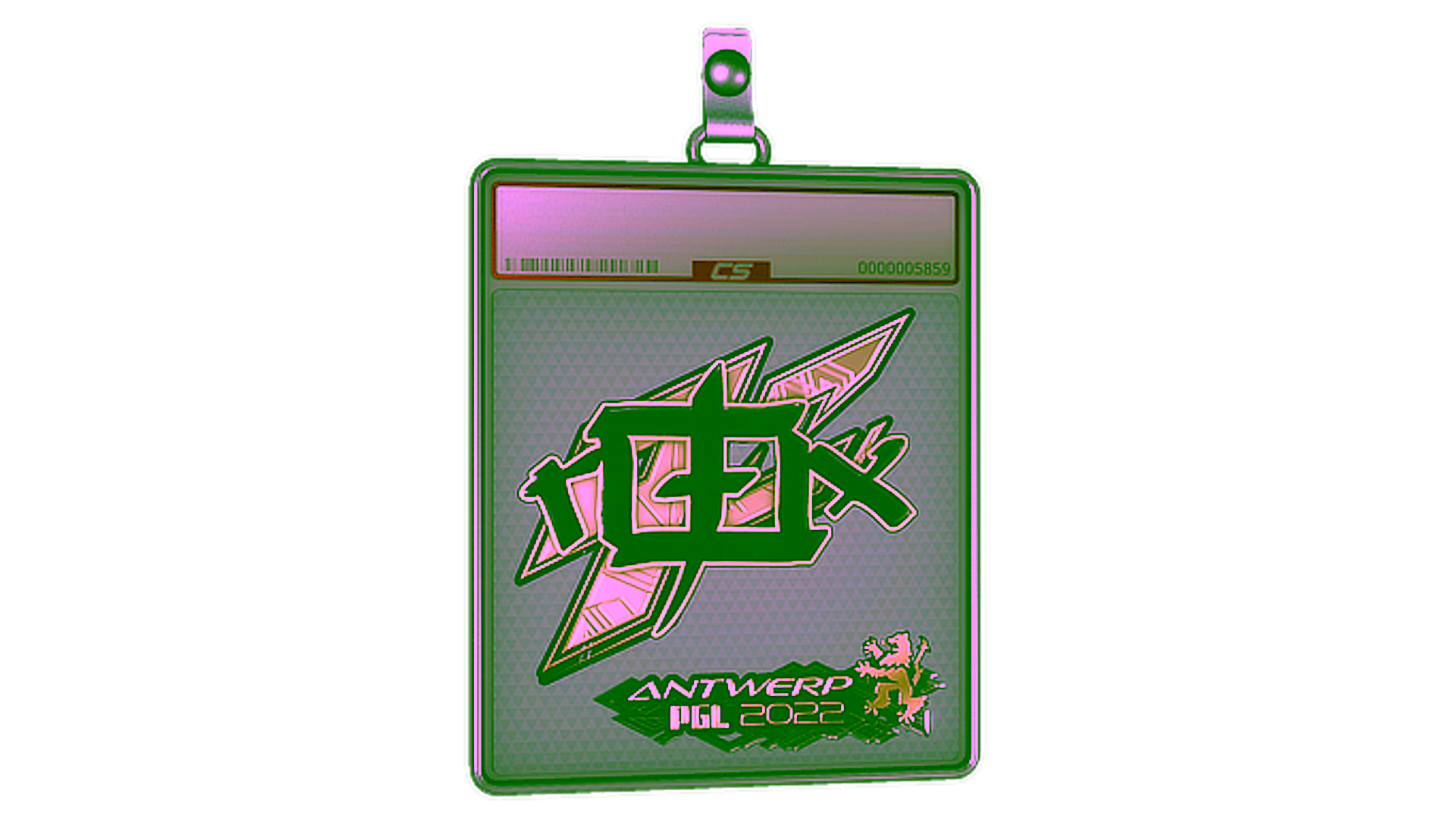 Display for Sticker Slab | rox (Gold) | Antwerp 2022