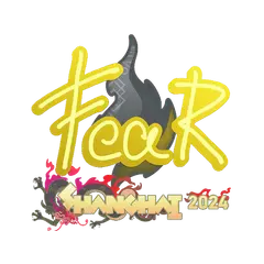 Sticker fEAR Shanghai 2024