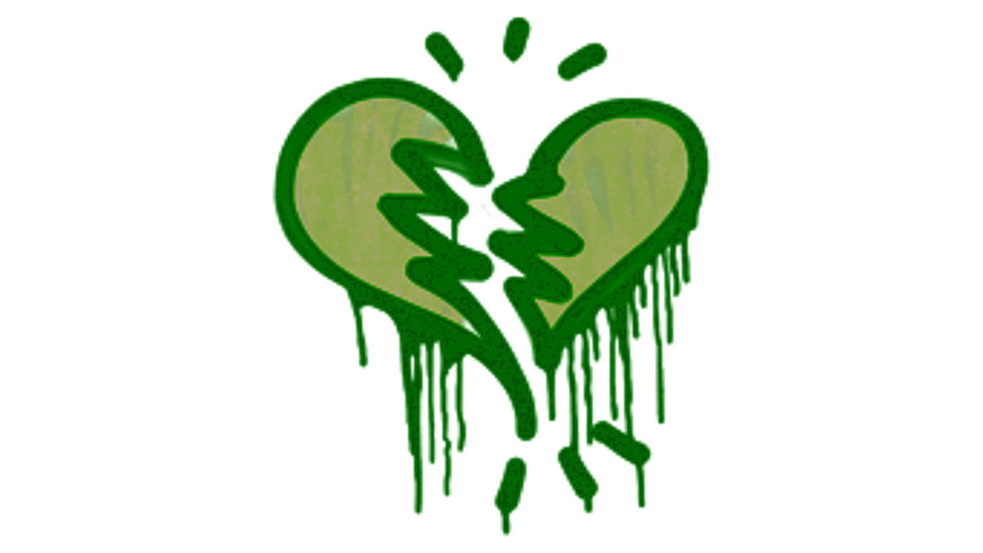 Sealed Graffiti | Broken Heart (Battle Green) için görüntü