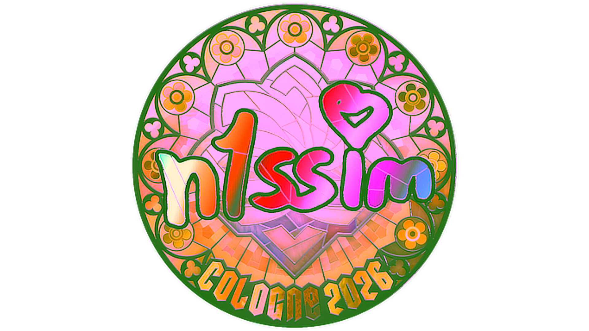 Display for Sticker | n1ssim (Holo) | Cologne 2026