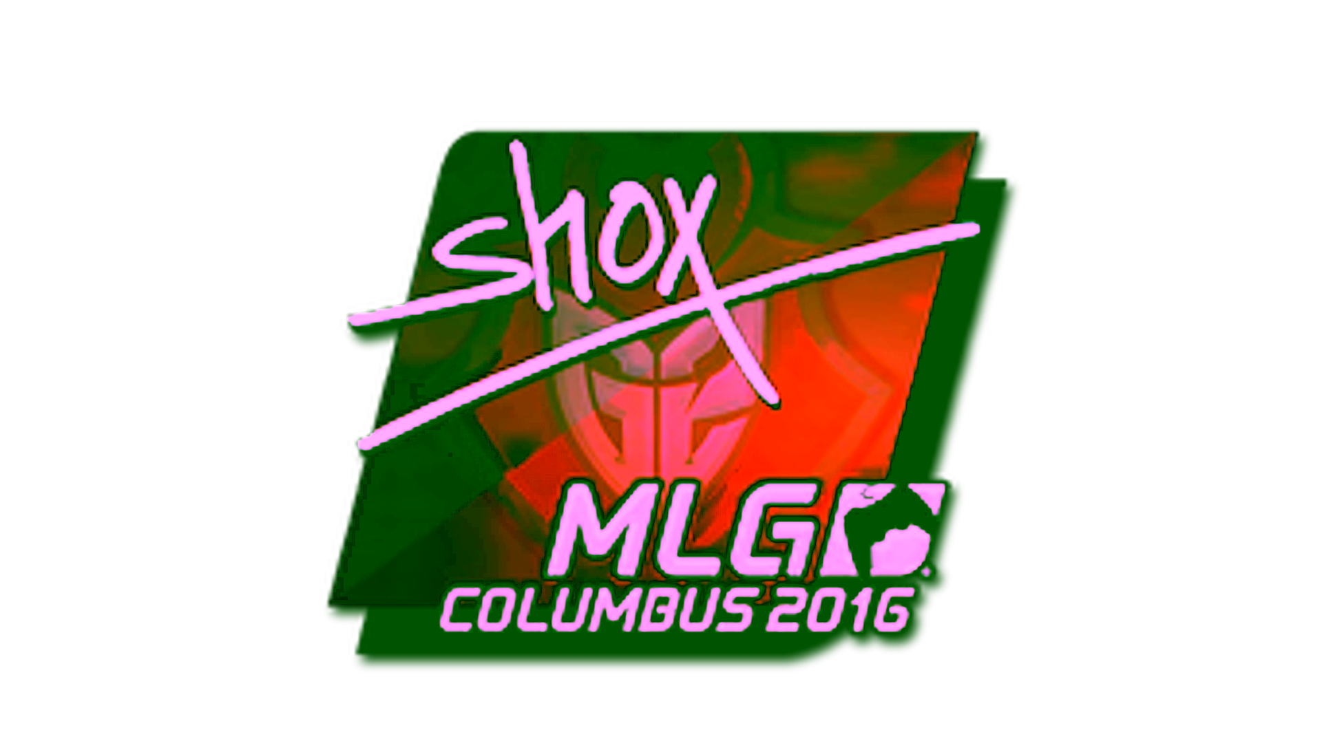Display for Sticker | shox (Foil) | MLG Columbus 2016