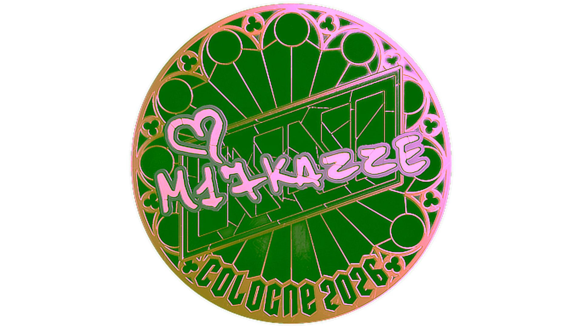 Rodyti Sticker | makazze (Gold) | Cologne 2026