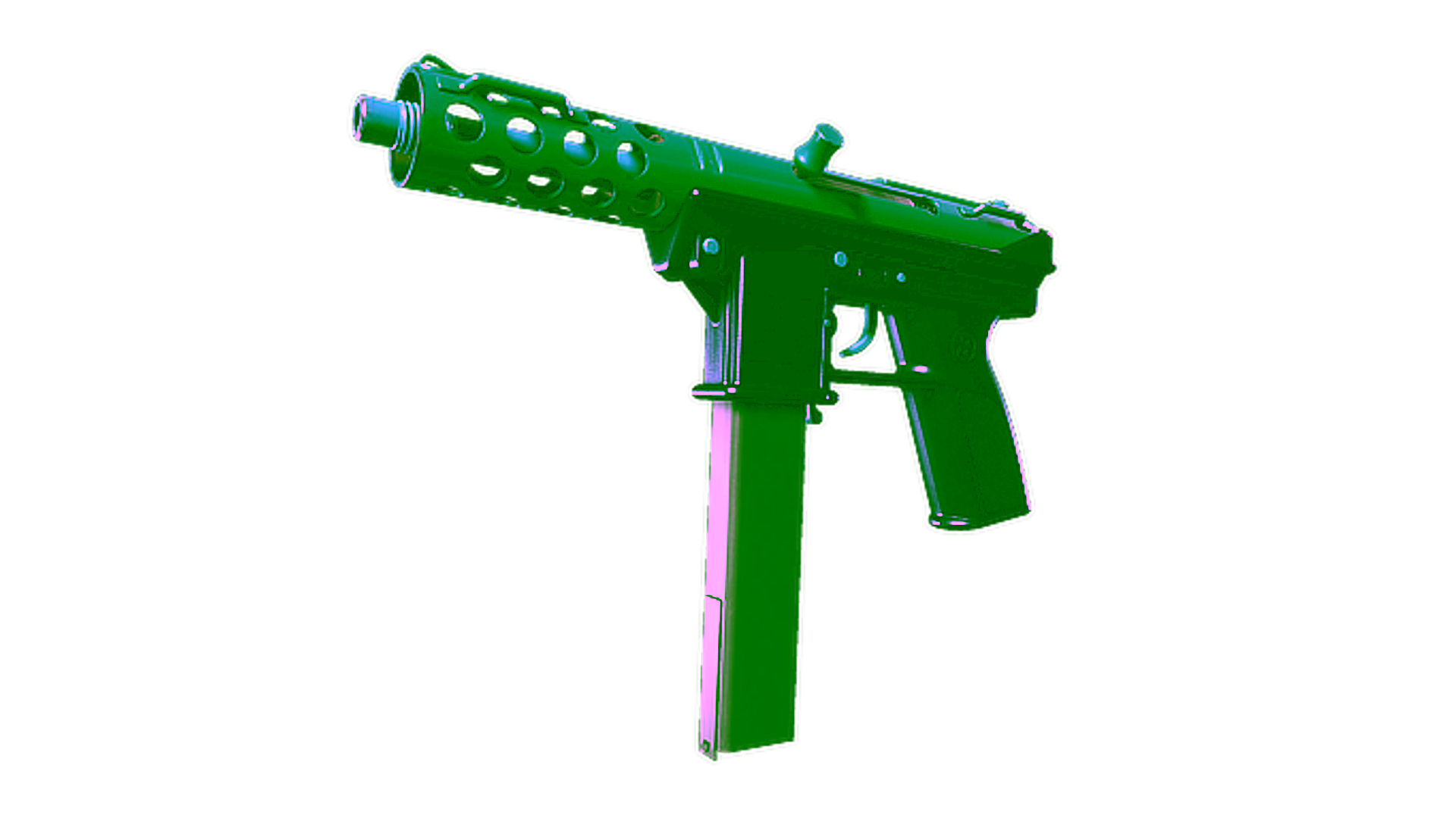 Display for Souvenir Tec-9 | Blue Blast (Minimal Wear)