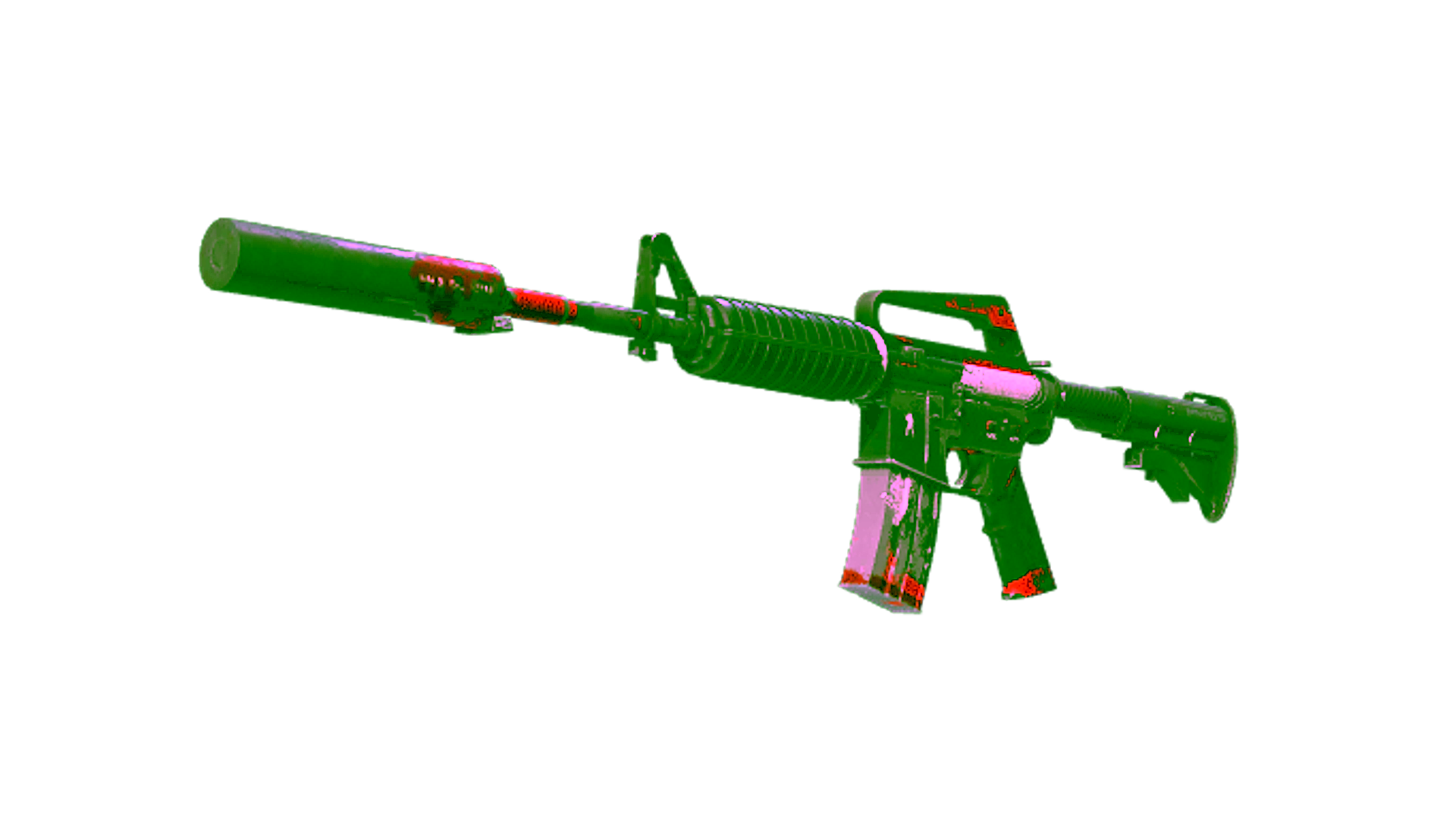 Display for M4A1-S | Cyrex (Battle-Scarred)