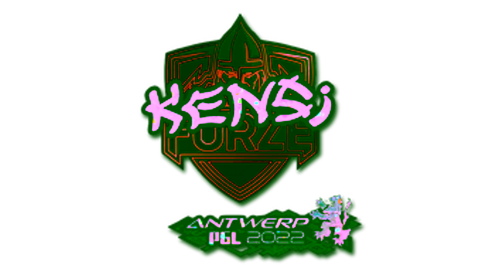 Display for Sticker | KENSi (Glitter) | Antwerp 2022
