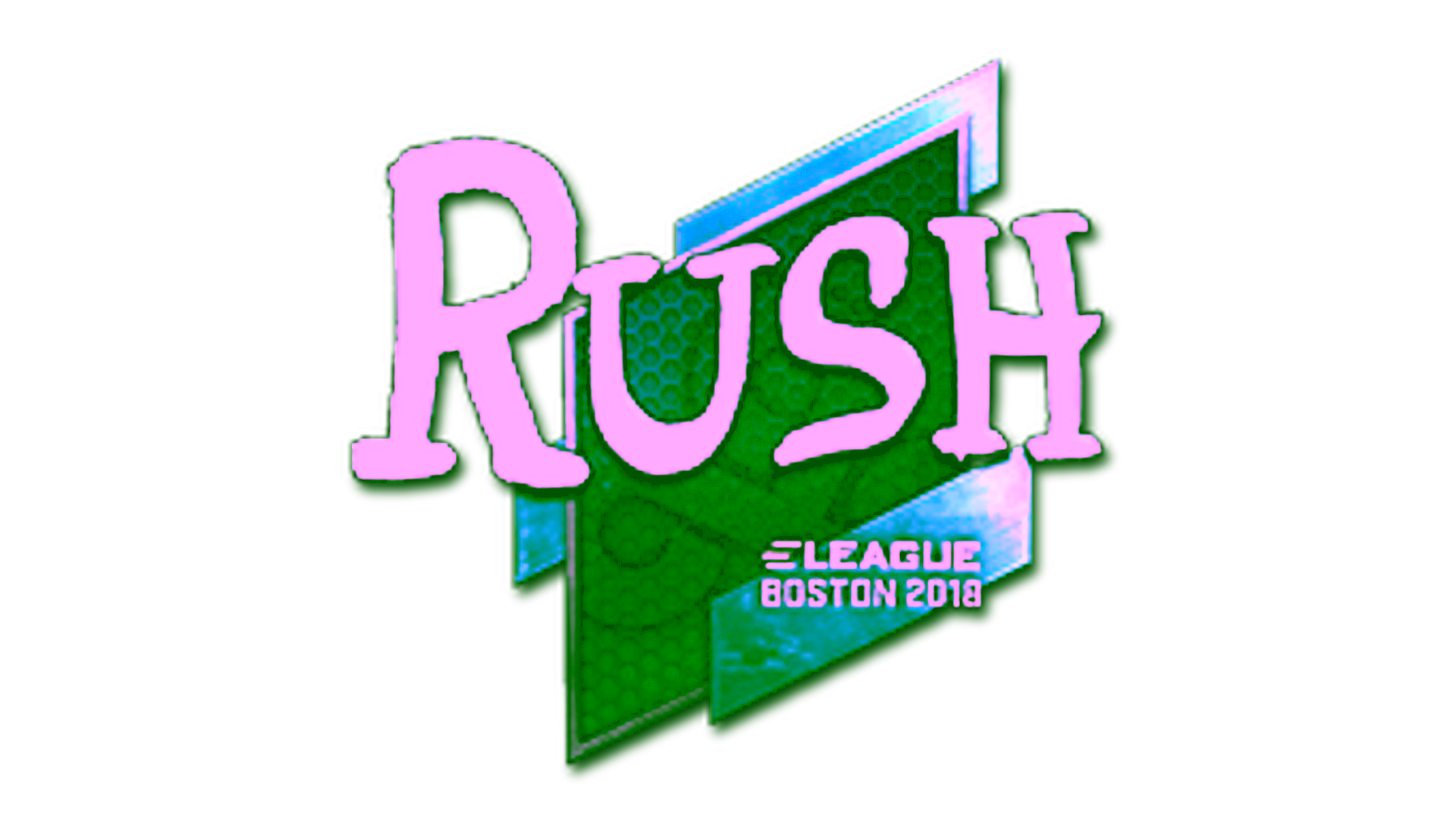Wyświetl dla Sticker | RUSH (Foil) | Boston 2018