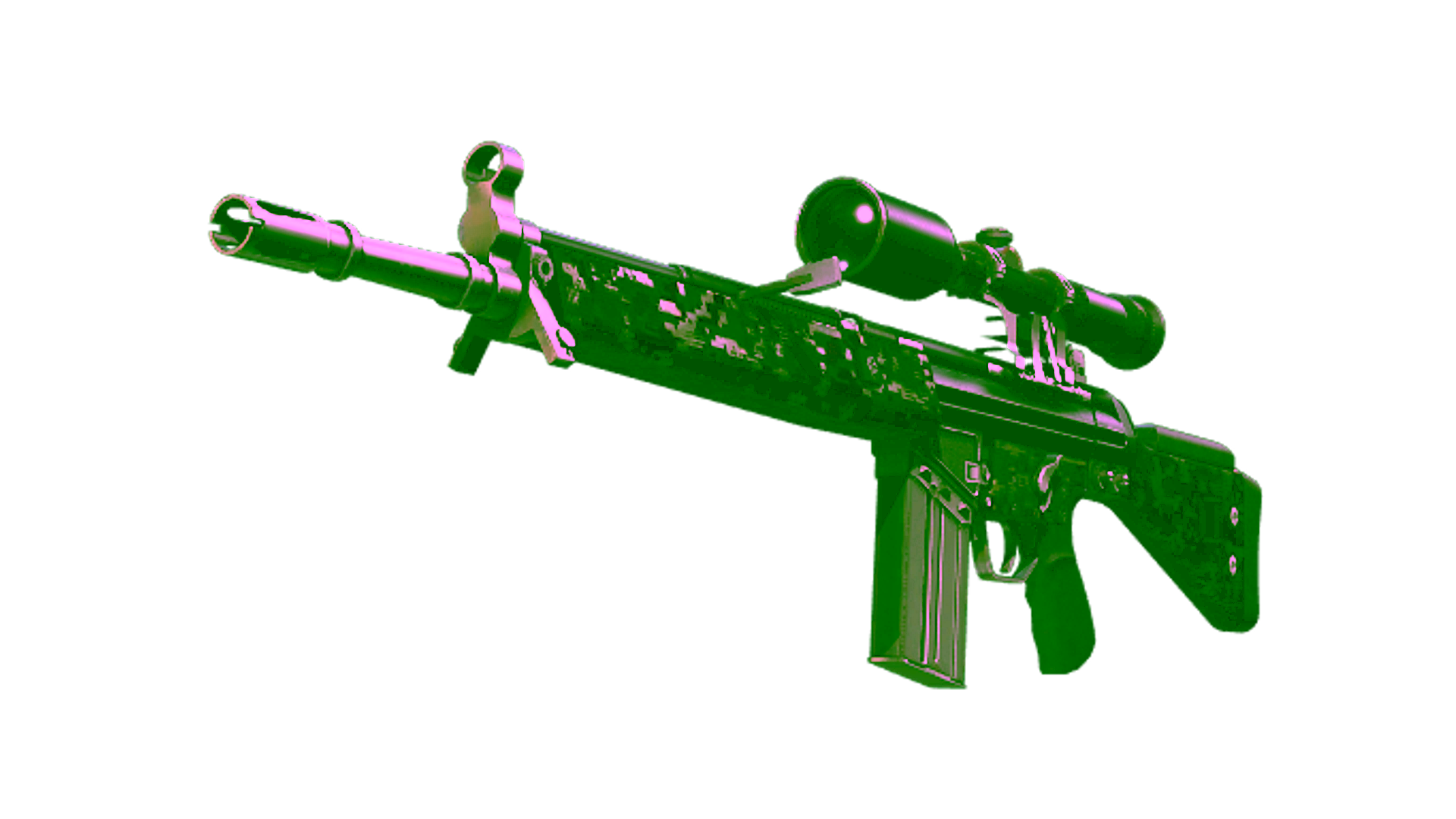 Visar för StatTrak™ G3SG1 | Digital Mesh (Factory New)