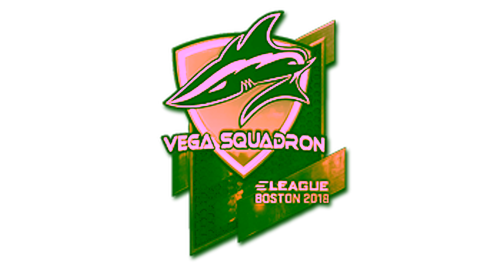 Anzeige für Sticker | Vega Squadron (Gold) | Boston 2018
