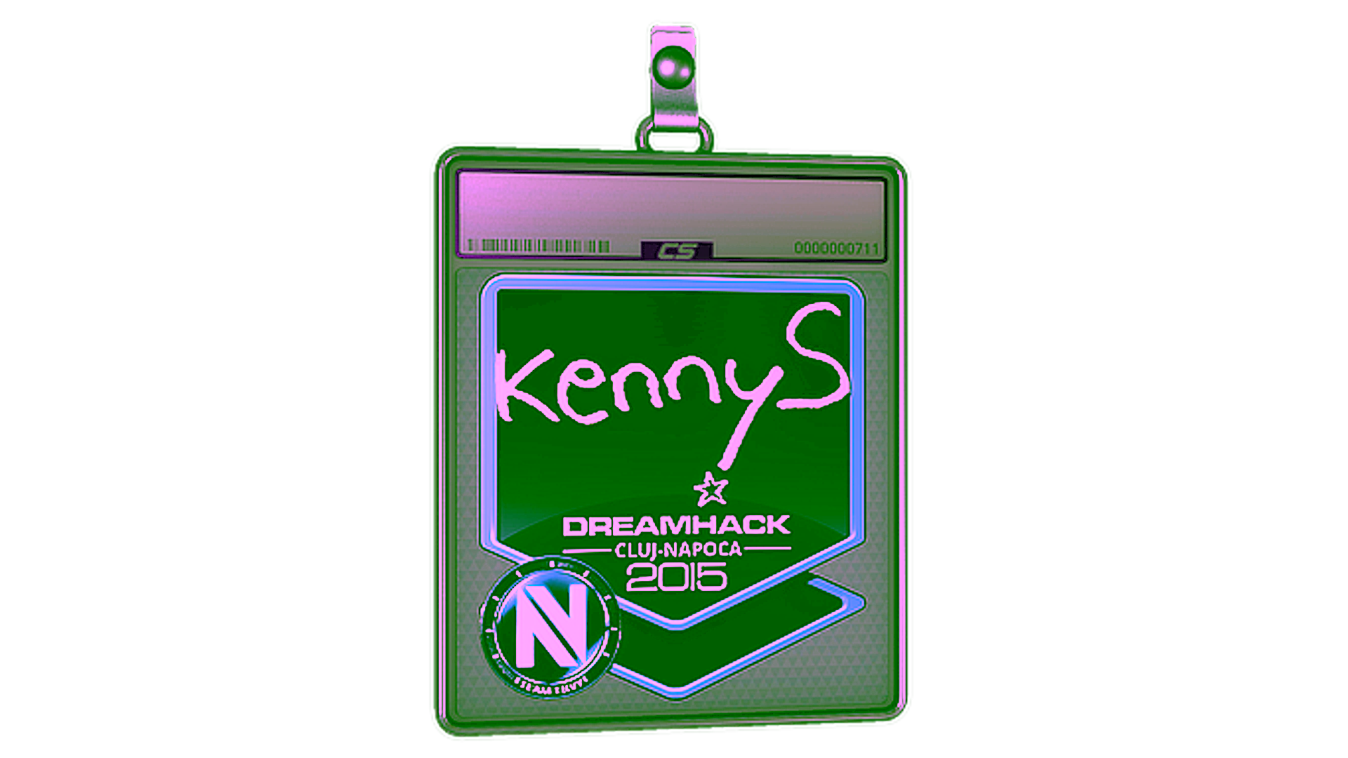 Display for Sticker Slab | kennyS (Foil) | Cluj-Napoca 2015