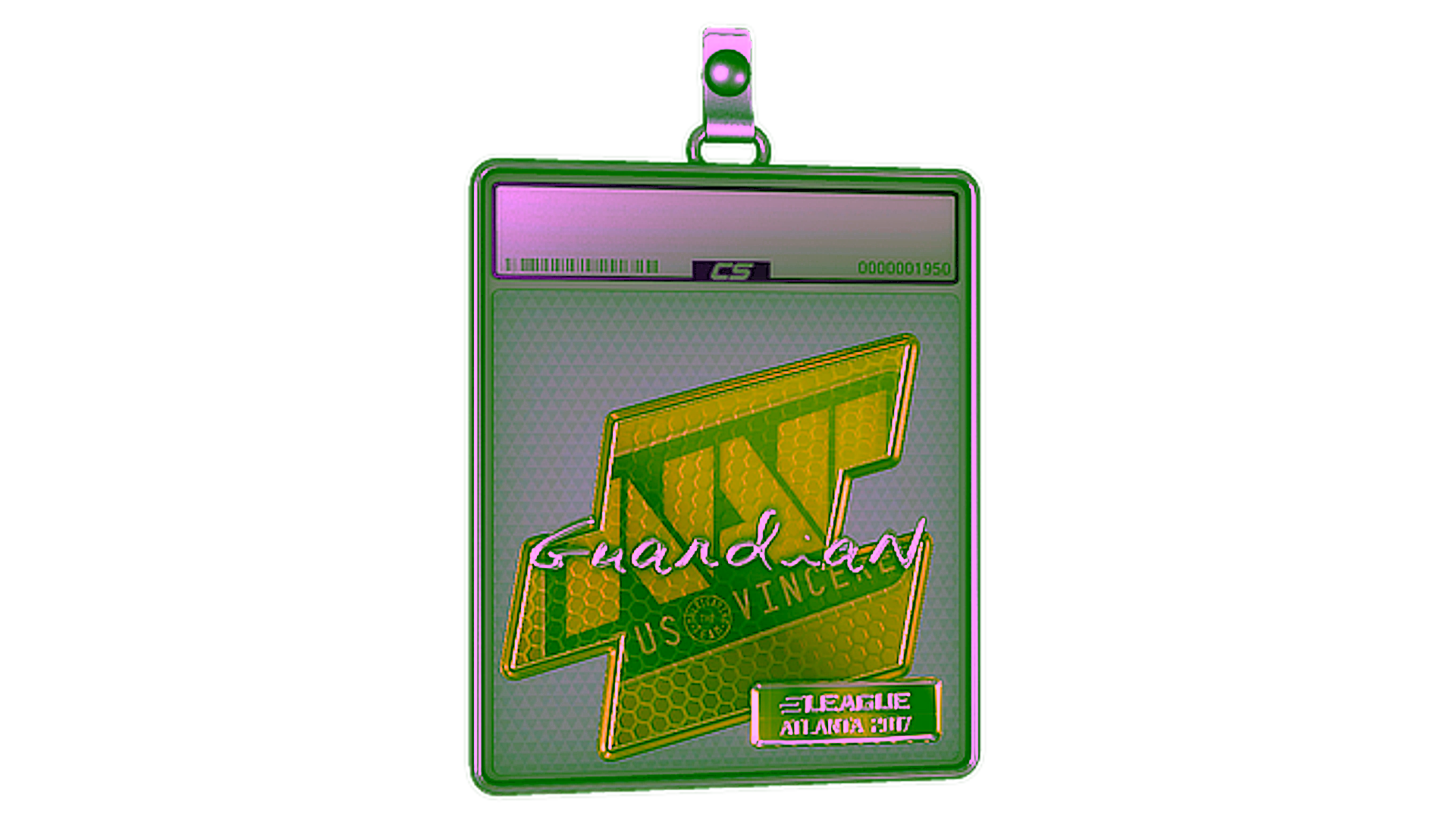 عرض لـ Sticker Slab | GuardiaN (Foil) | Atlanta 2017