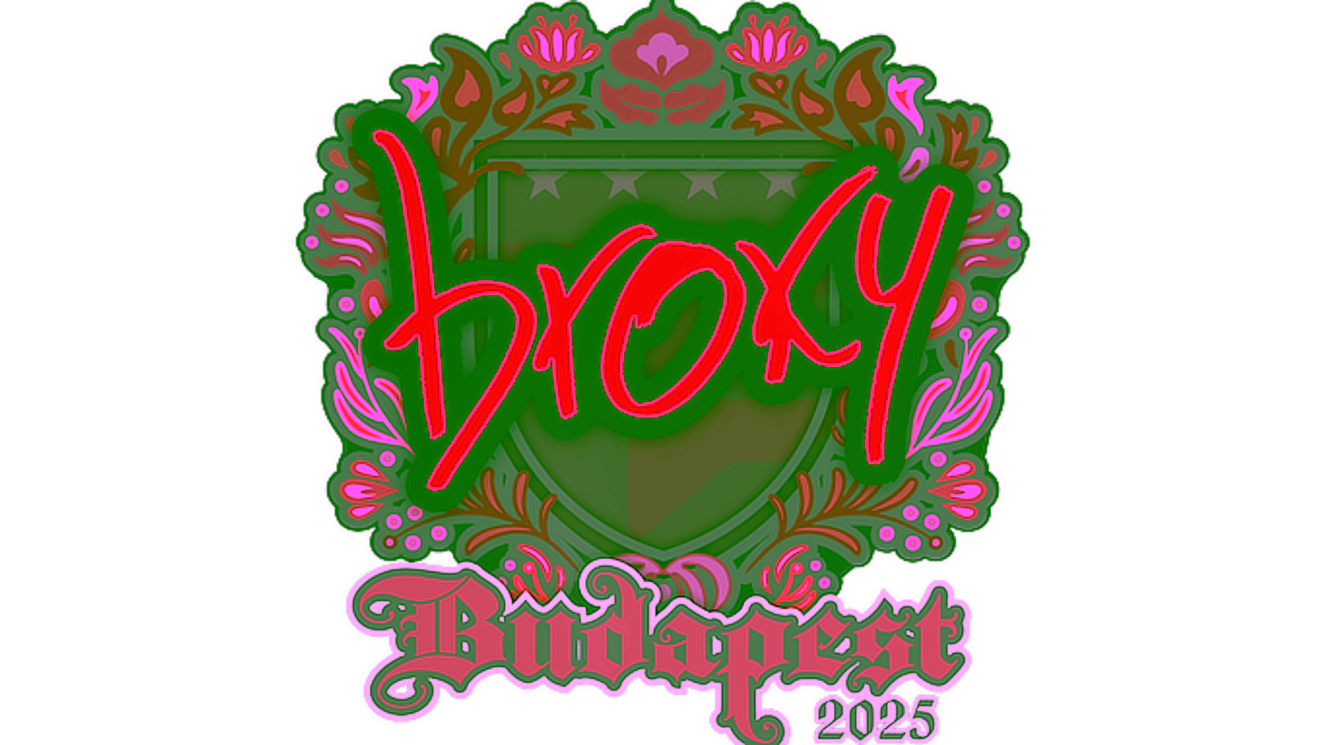 Display for Sticker | broky | Budapest 2025