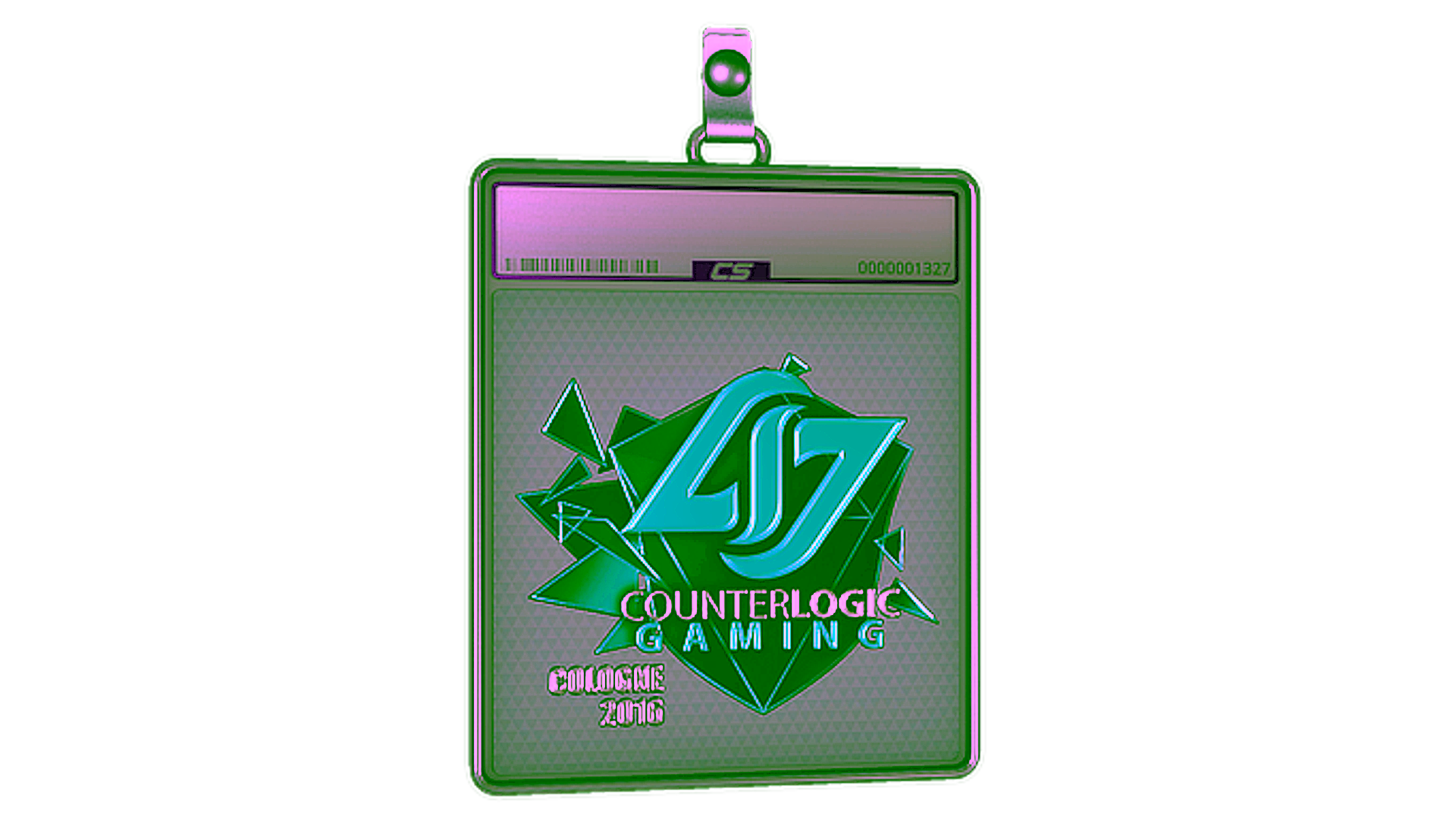 Display for Sticker Slab | Counter Logic Gaming (Foil) | Cologne 2016