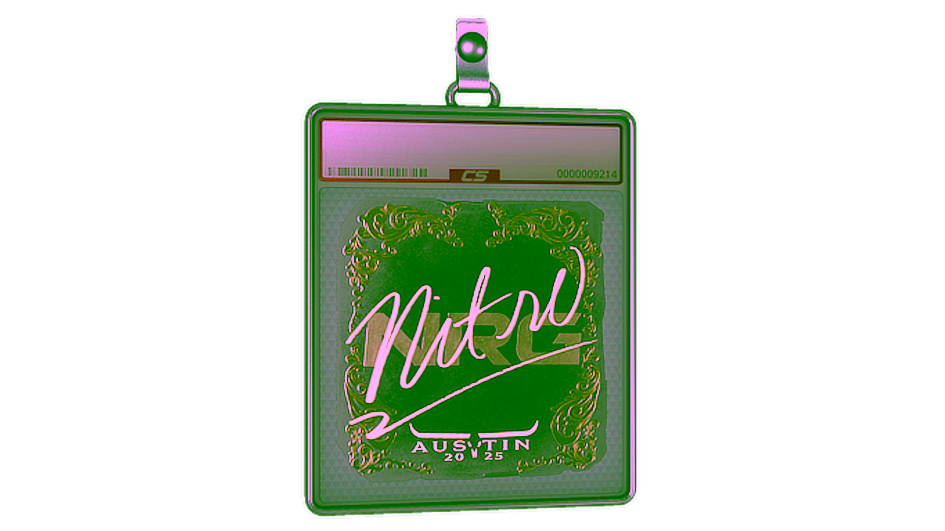 Visar för Sticker Slab | nitr0 (Gold) | Austin 2025