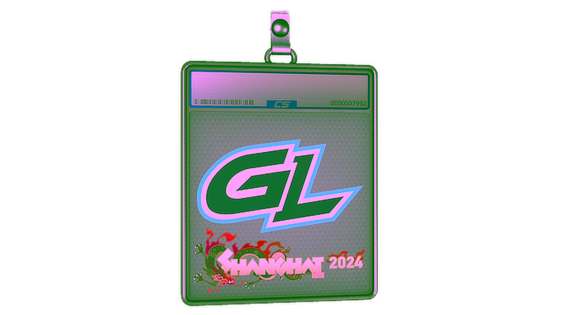 Display for Sticker Slab | GamerLegion | Shanghai 2024