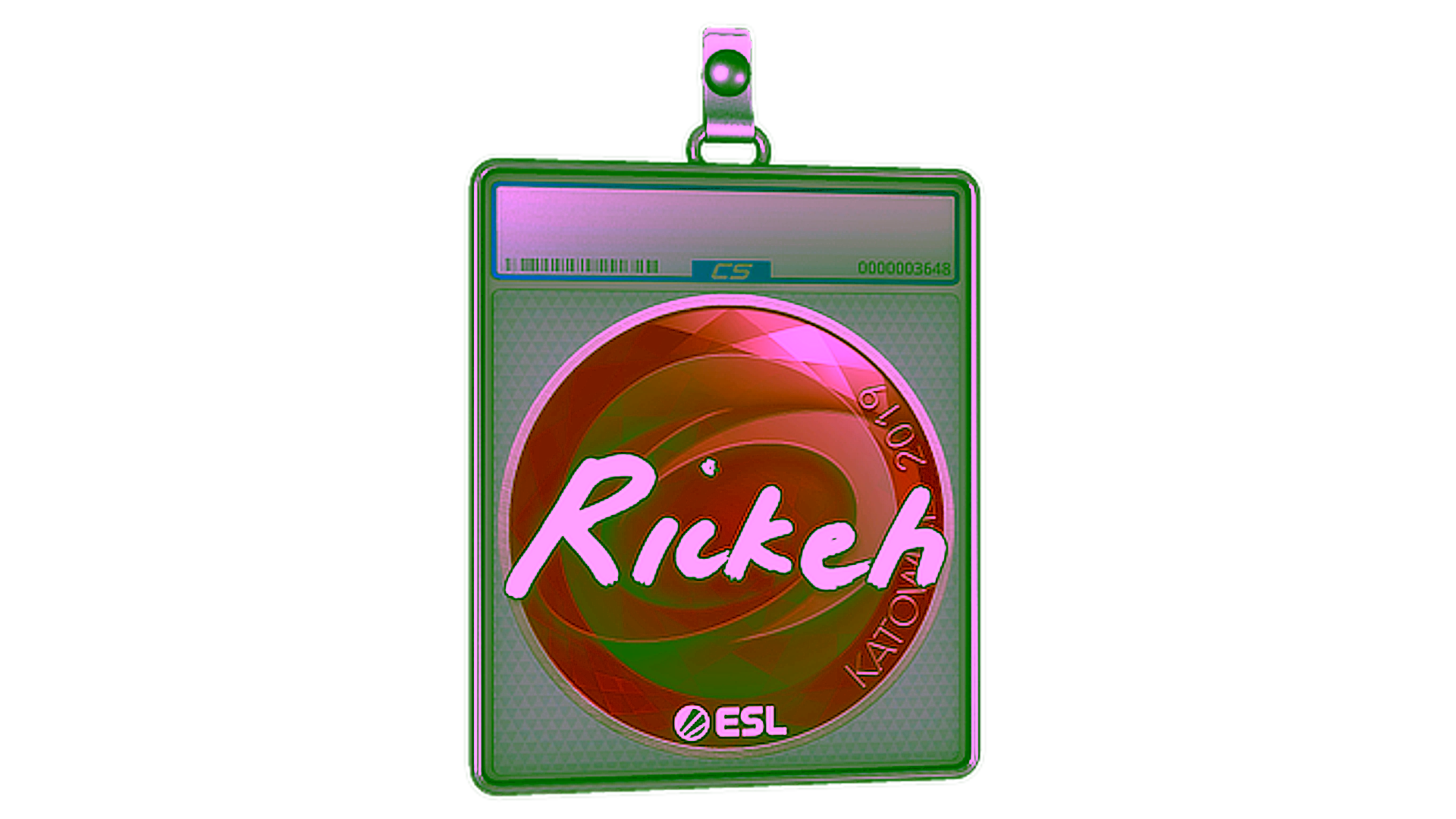 Display for Sticker Slab | Rickeh | Katowice 2019