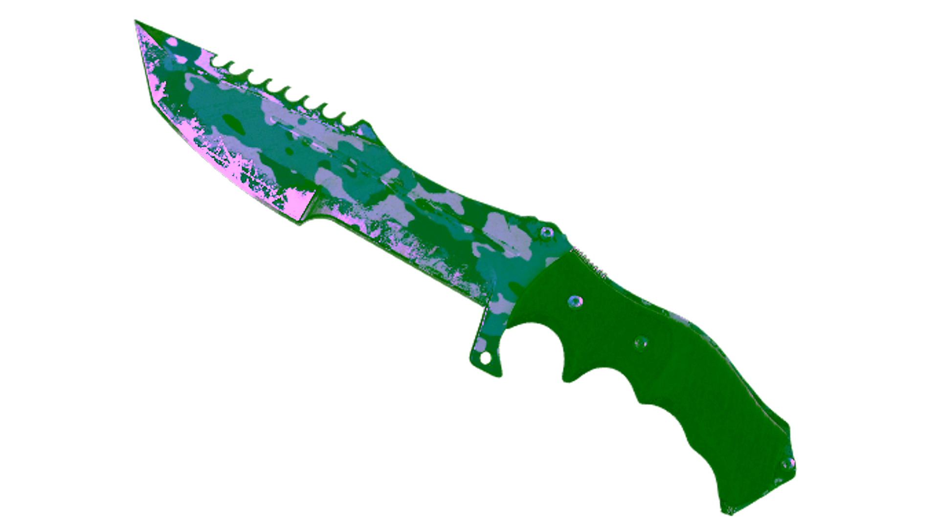 Wyświetl dla ★ StatTrak™ Huntsman Knife | Bright Water (Well-Worn)