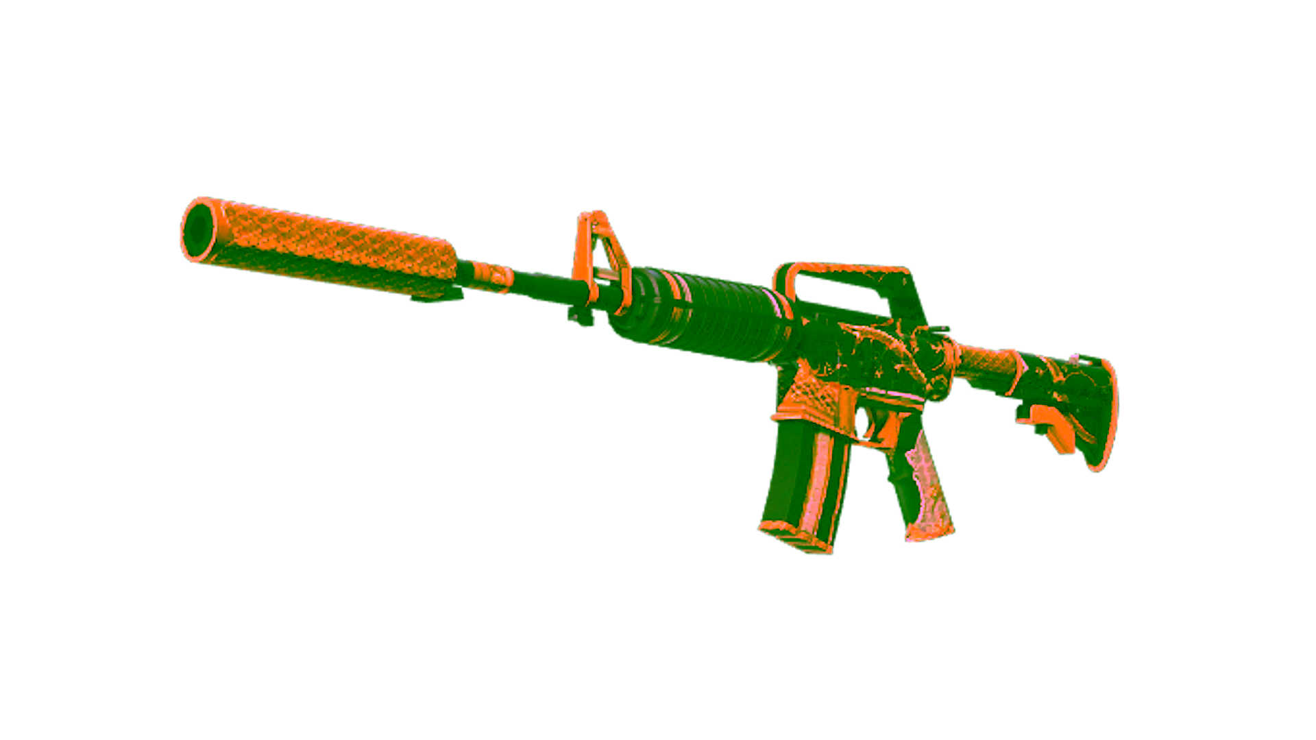 Mostrar para StatTrak™ M4A1-S | Golden Coil (Well-Worn)
