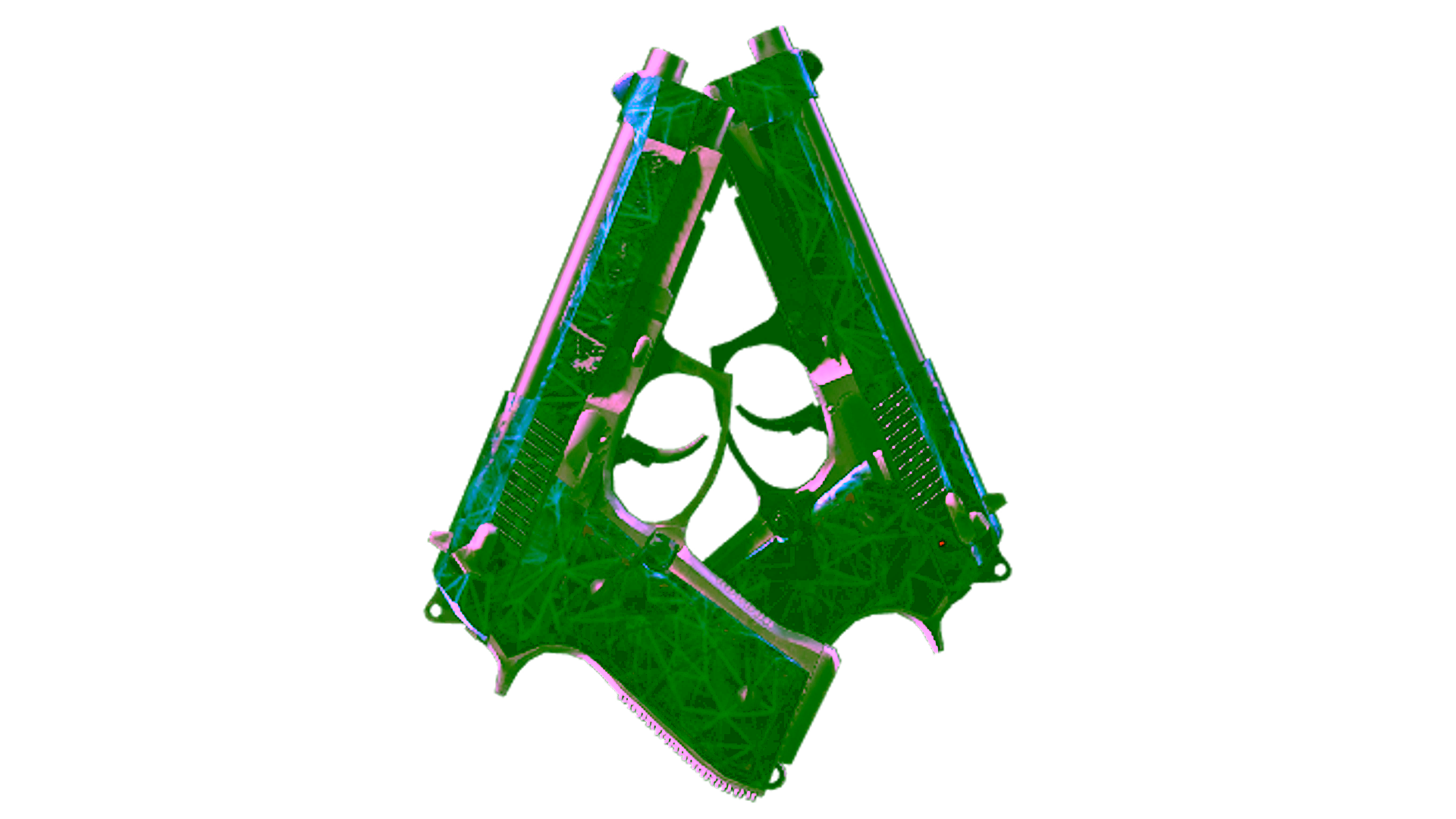 Display for Souvenir Dual Berettas | Cobalt Quartz (Field-Tested)