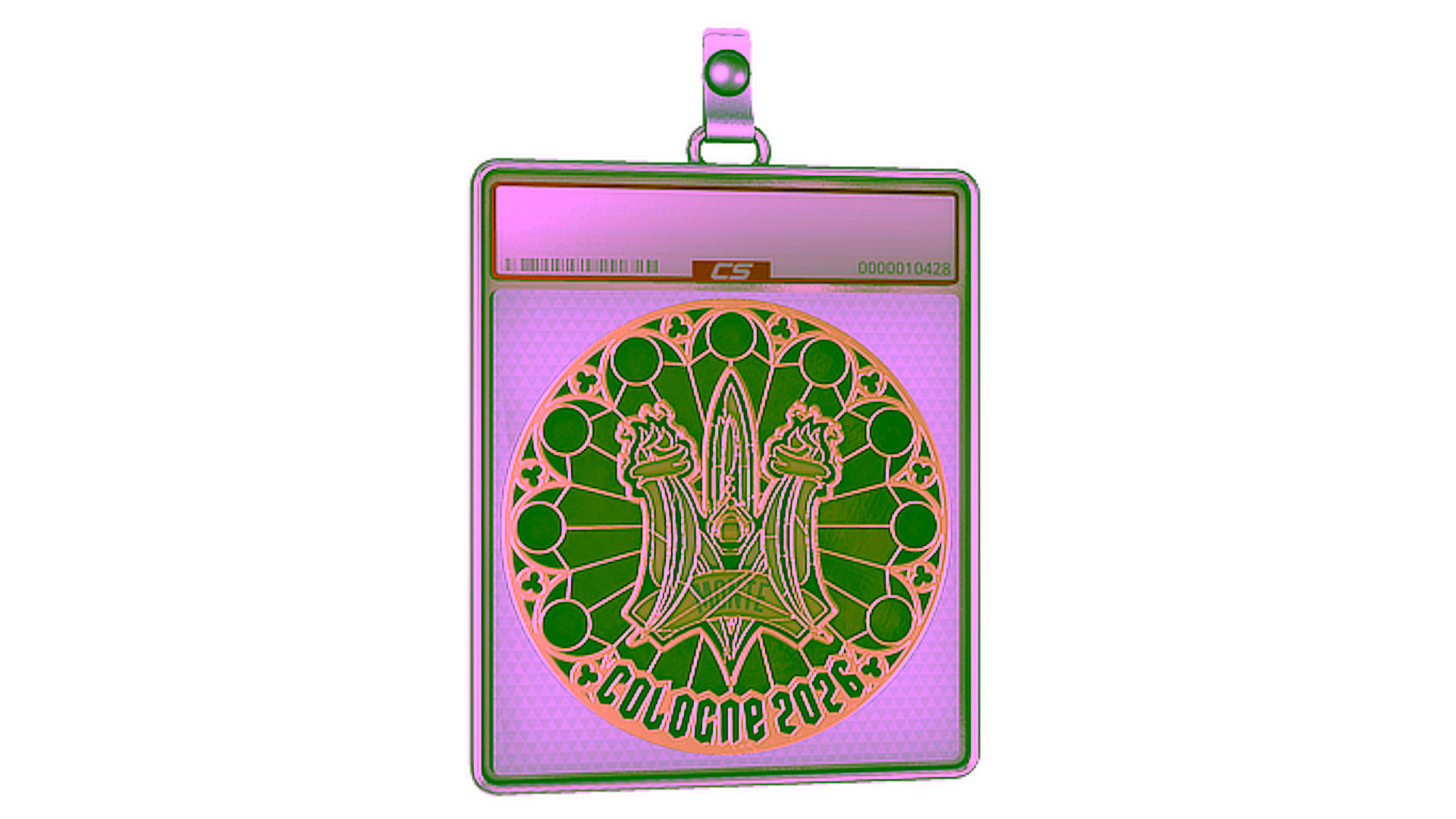 Display for Sticker Slab | Monte (Gold) | Cologne 2026