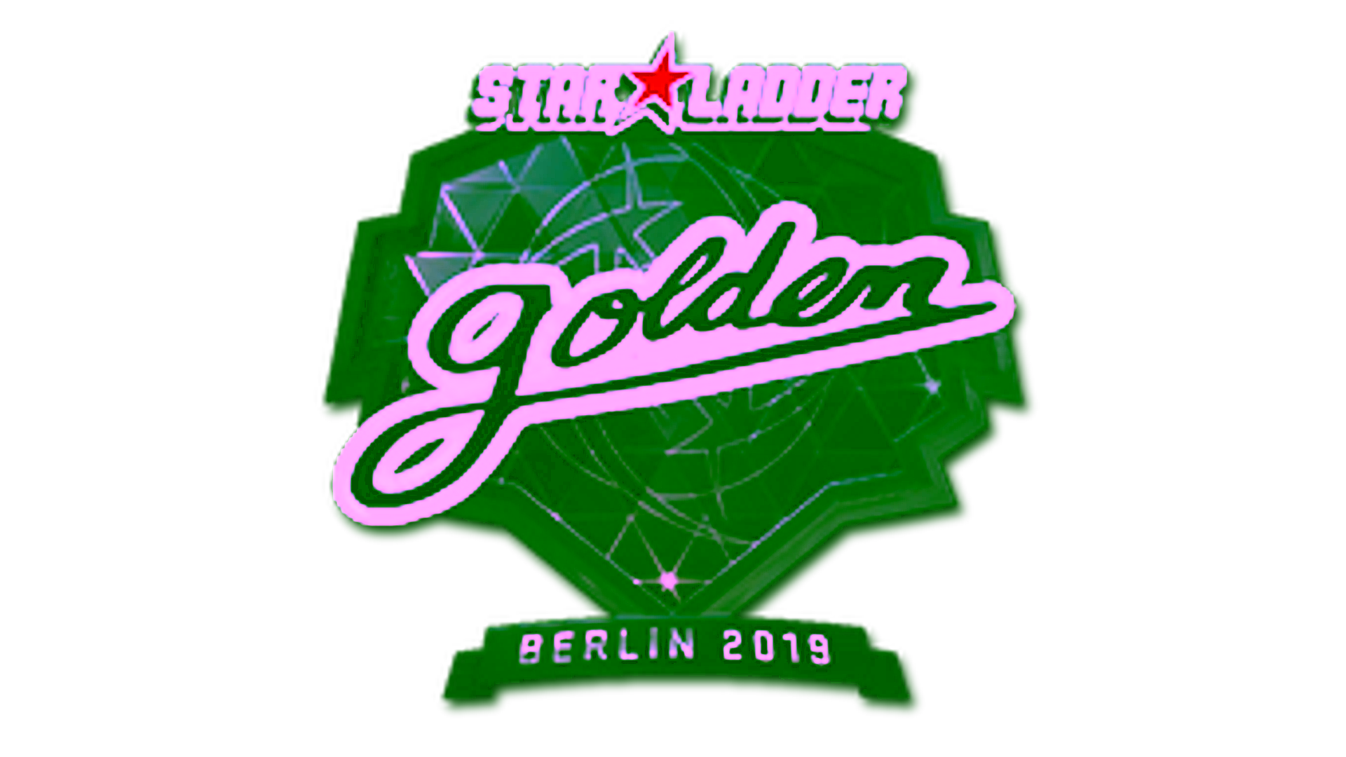 Visar för Sticker | Golden (Foil) | Berlin 2019