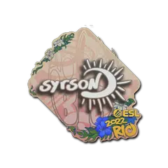 Sticker syrsoN Rio 2022