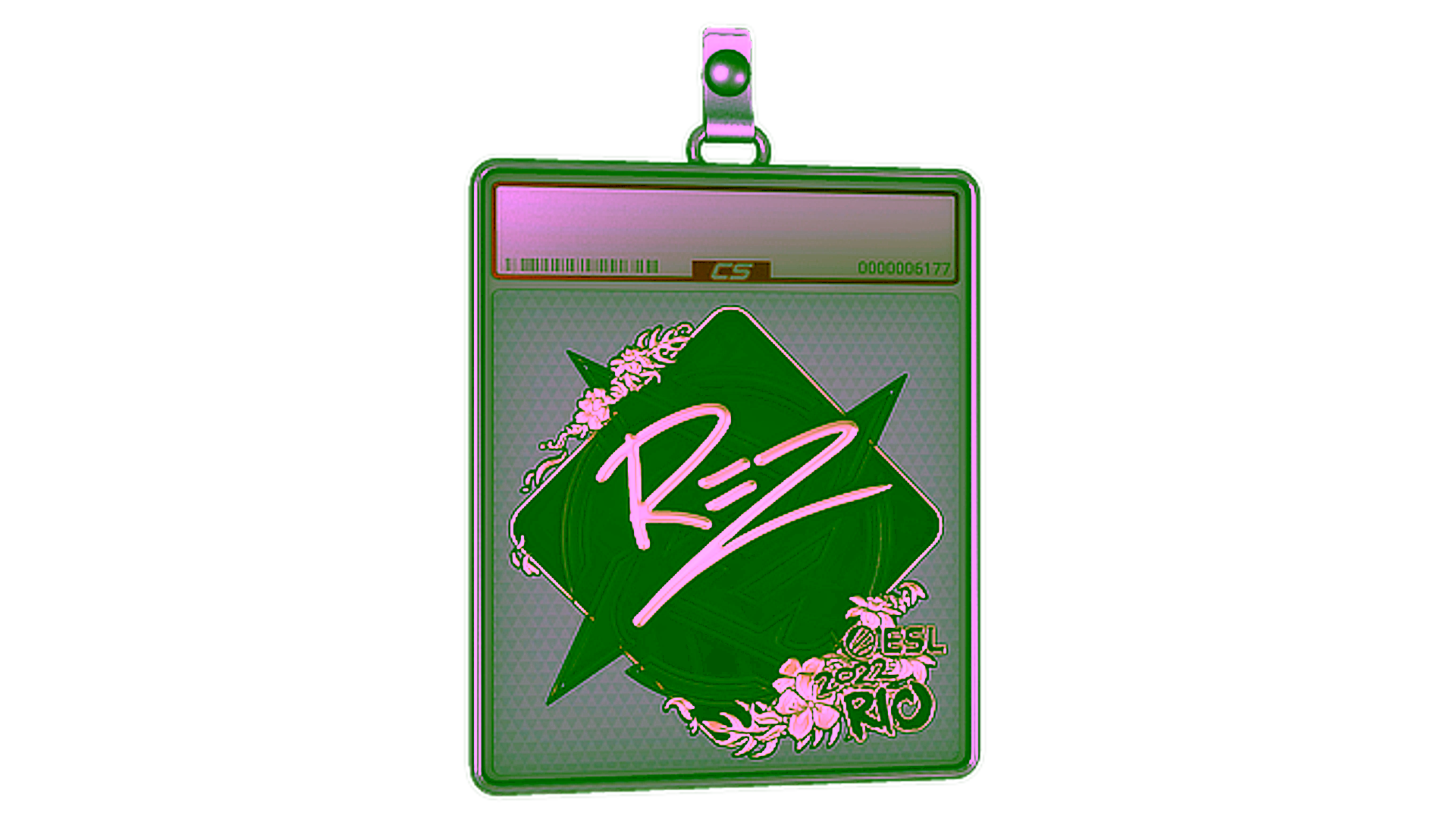 Anzeige für Sticker Slab | REZ (Gold) | Rio 2022