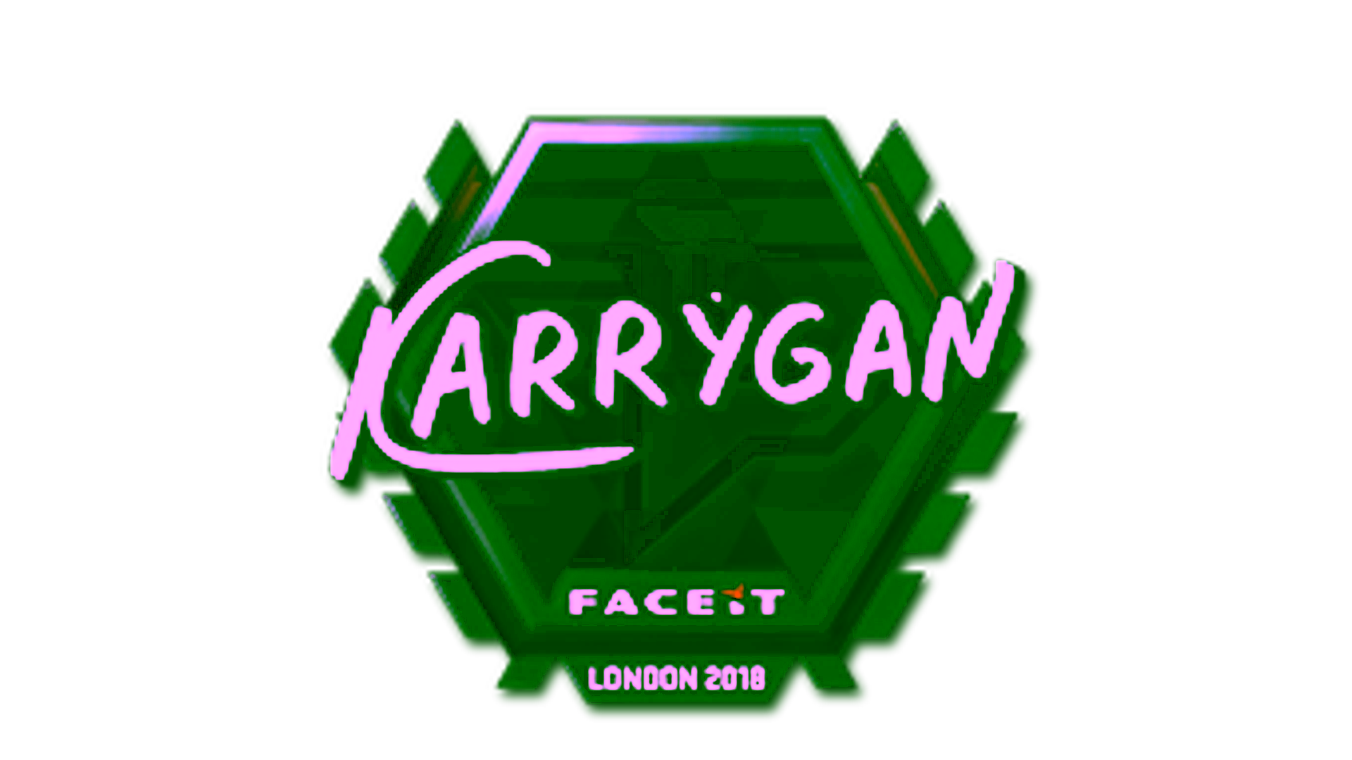 Display for Sticker | karrigan (Foil) | London 2018