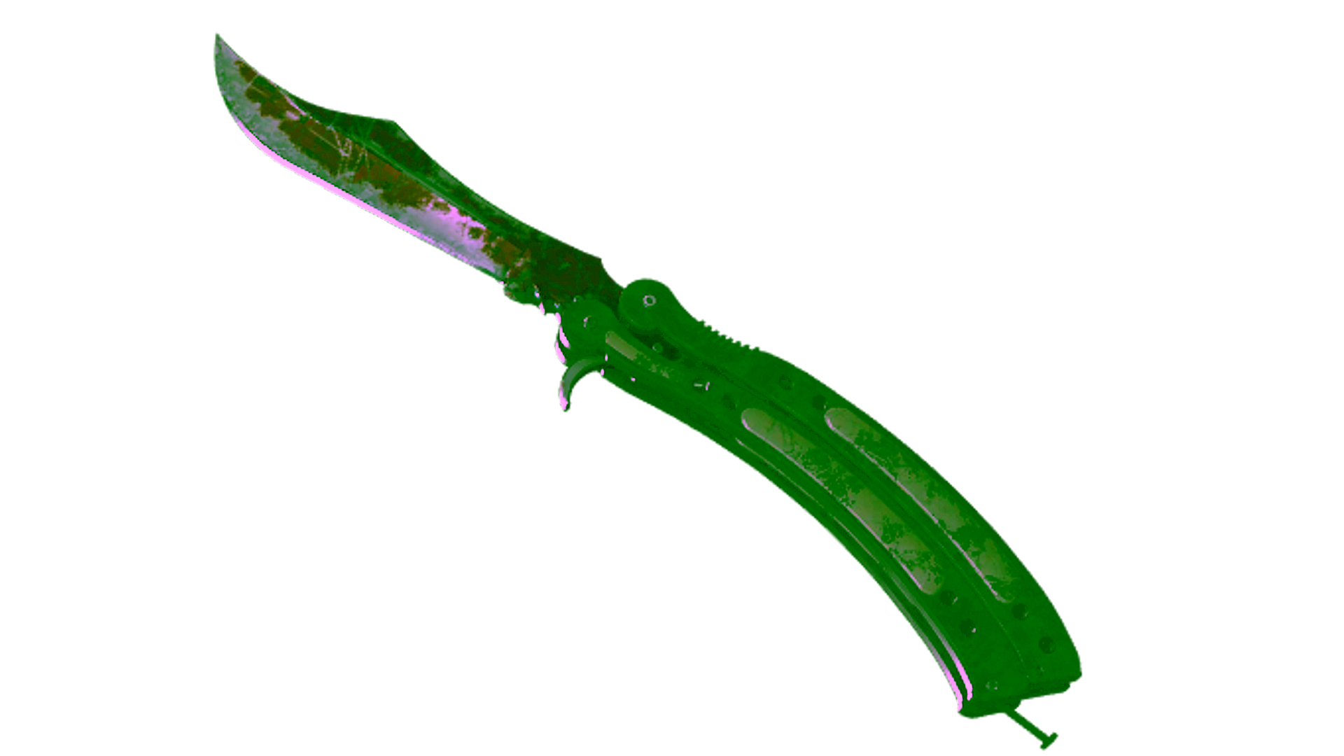 Display for ★ StatTrak™ Butterfly Knife | Crimson Web (Battle-Scarred)