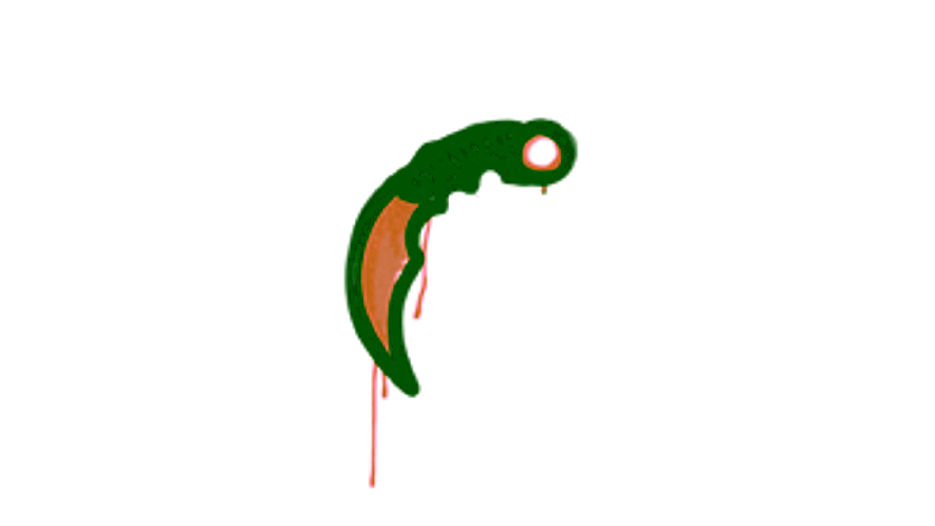 Display for Sealed Graffiti | Karambit (Tiger Orange)