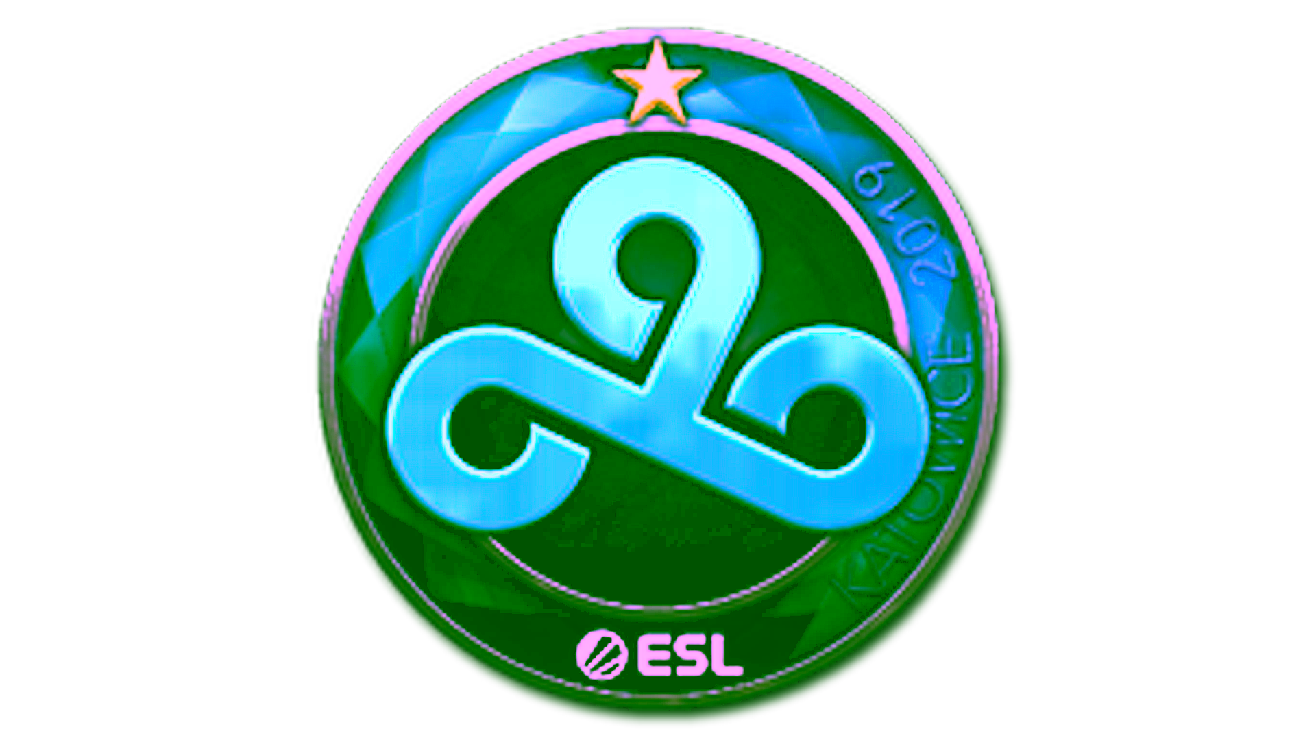 Display for Sticker | Cloud9 (Foil) | Katowice 2019