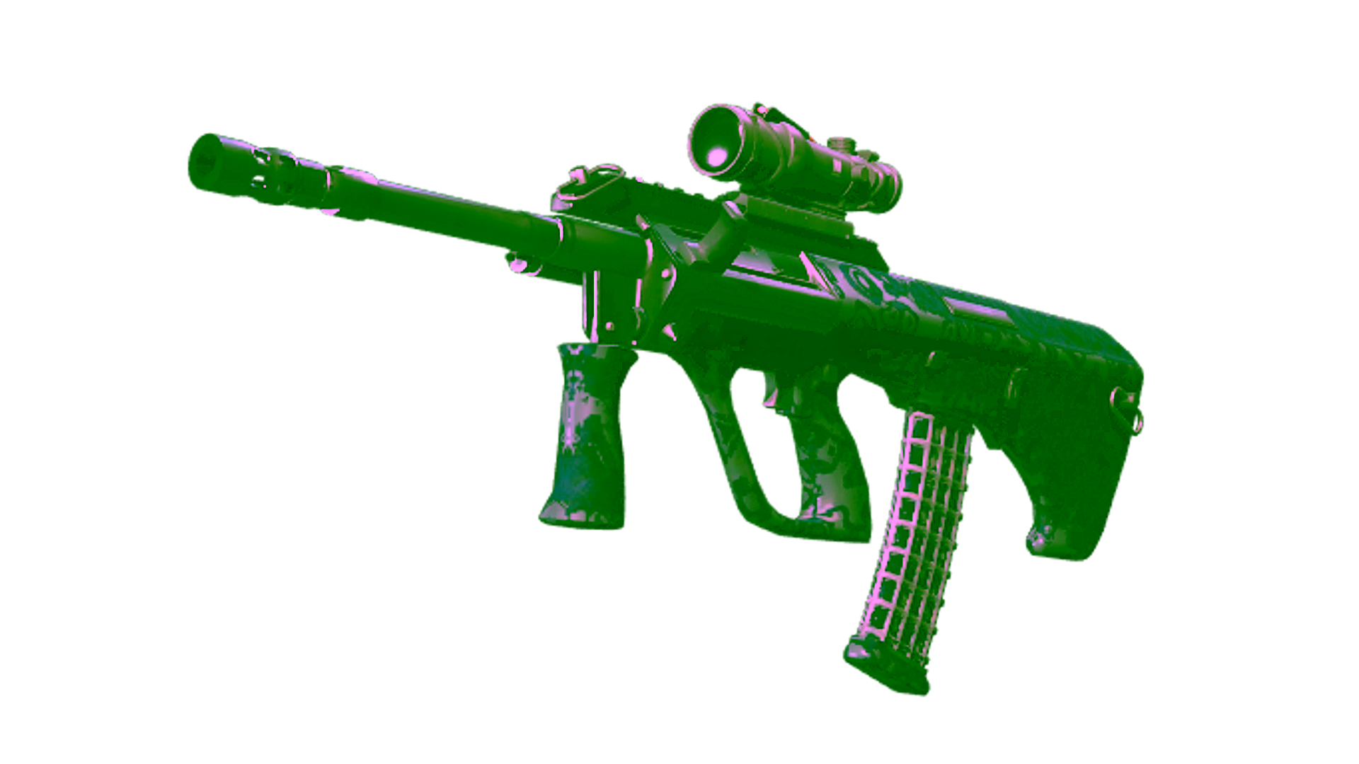 Display for AUG | Navy Murano (Battle-Scarred)