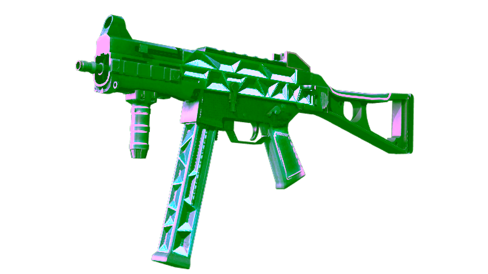 Display for StatTrak™ UMP-45 | Scaffold (Minimal Wear)