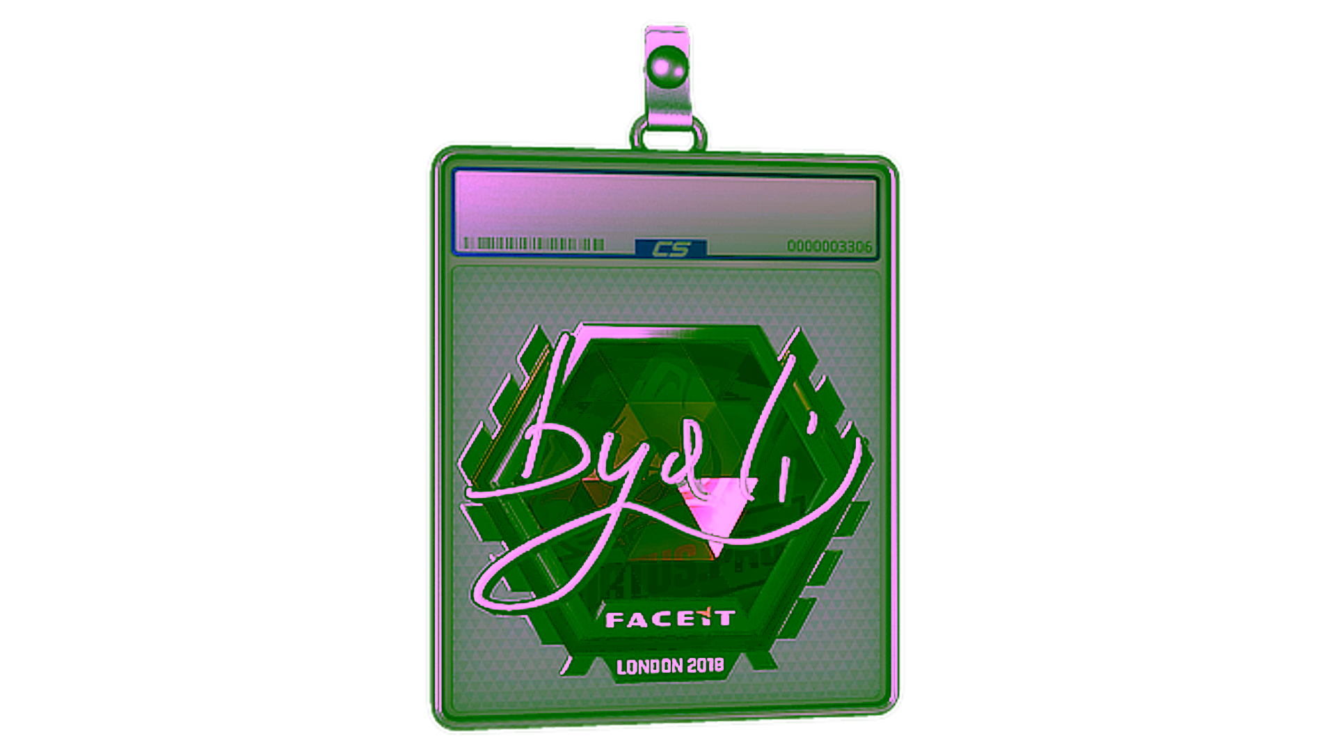 Display for Sticker Slab | byali (Foil) | London 2018