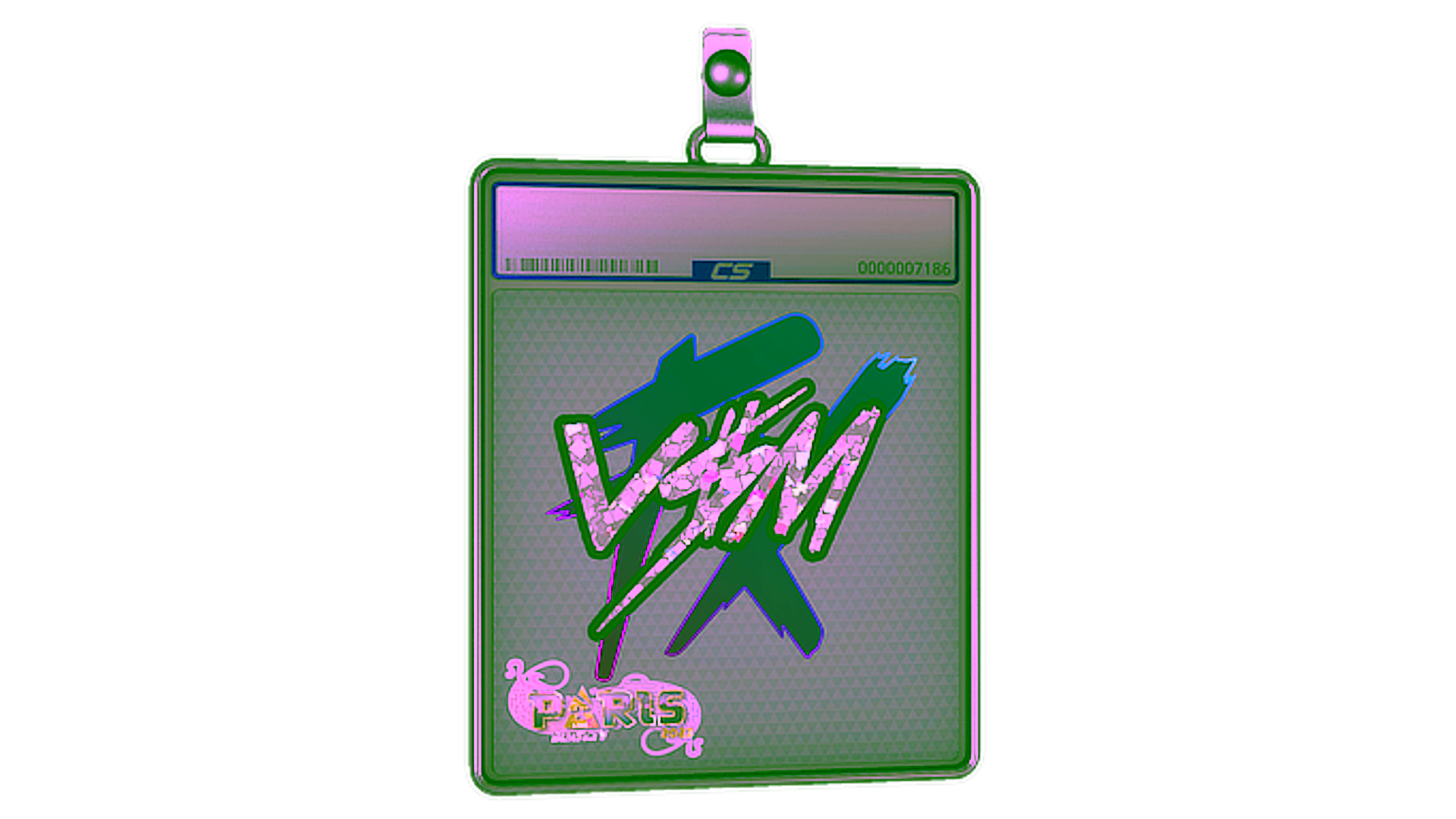 Display for Sticker Slab | v$m (Glitter) | Paris 2023