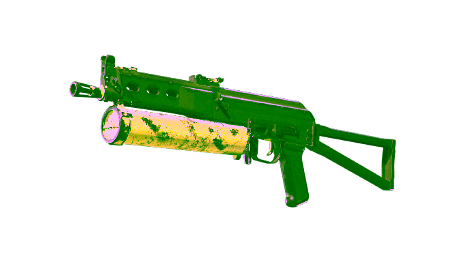 Display for Souvenir PP-Bizon | Chemical Green (Battle-Scarred)