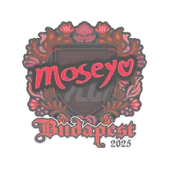 Sticker Moseyuh Budapest 2025