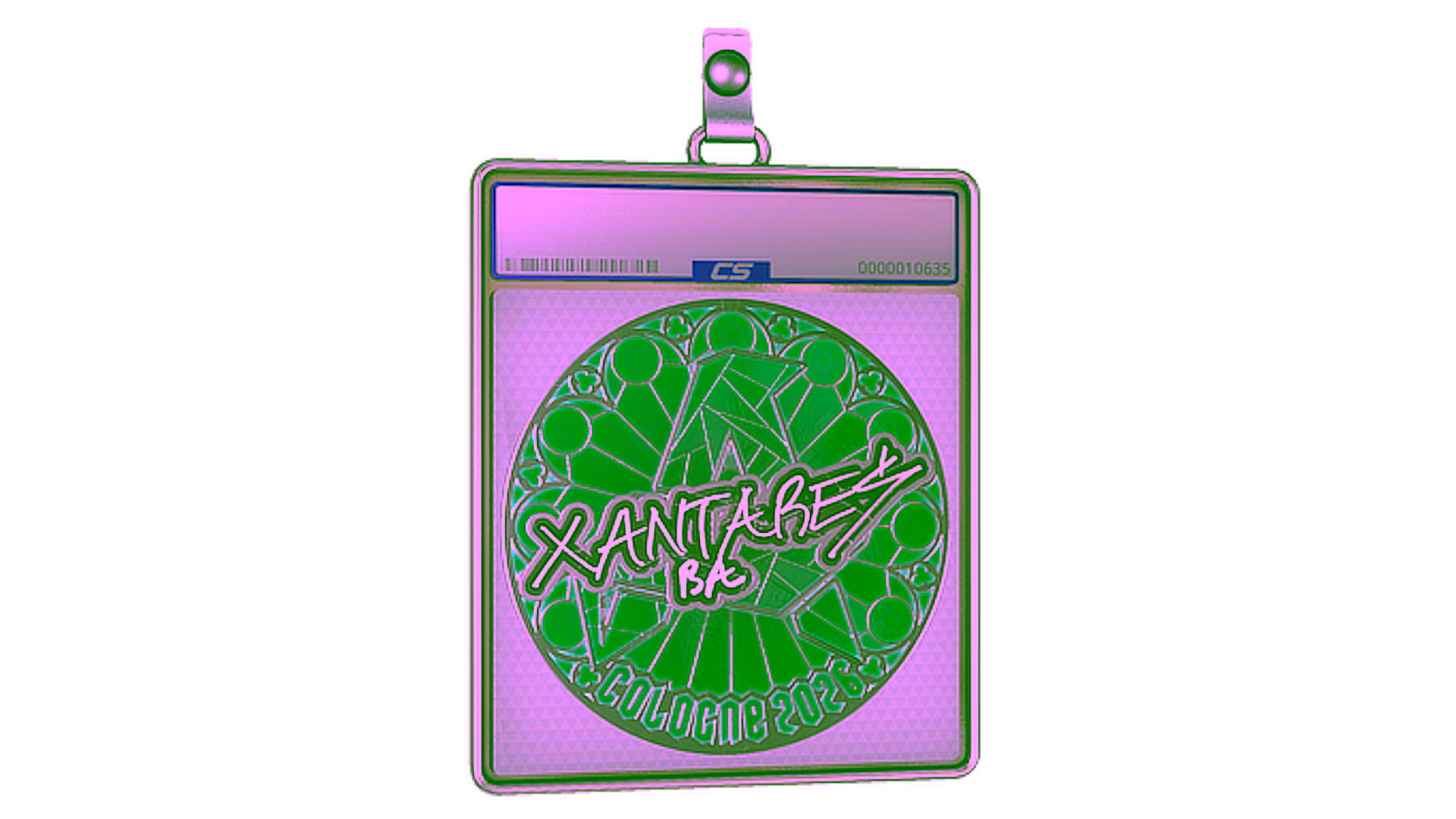 Display for Sticker Slab | XANTARES (Foil) | Cologne 2026