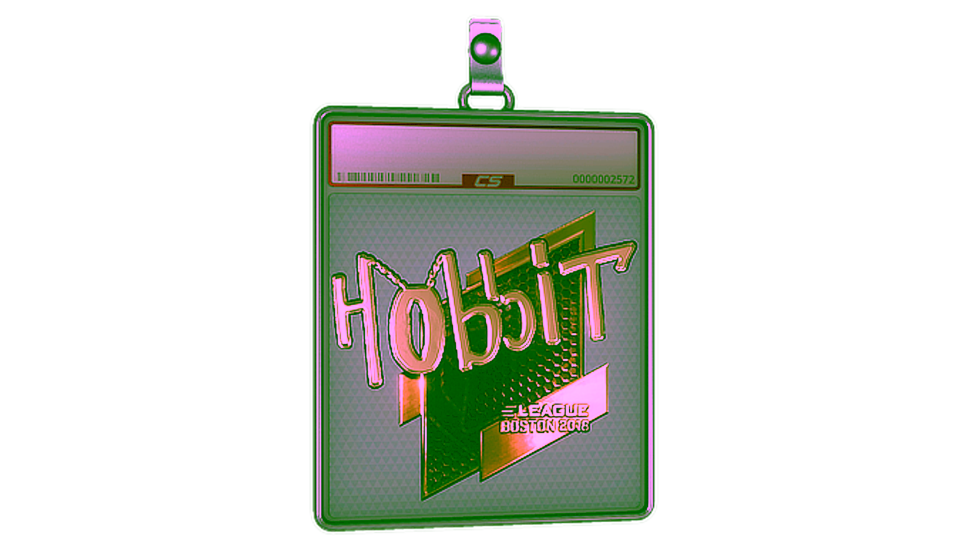 Exibição para Sticker Slab | Hobbit (Gold) | Boston 2018