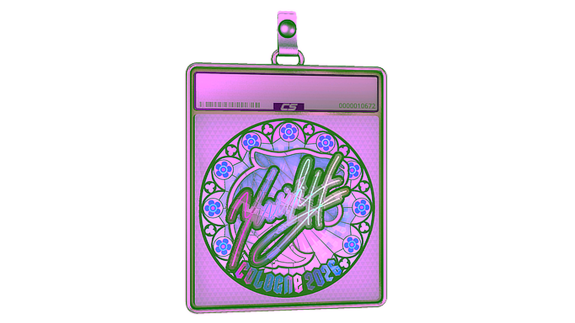 Display for Sticker Slab | yuurih (Holo) | Cologne 2026