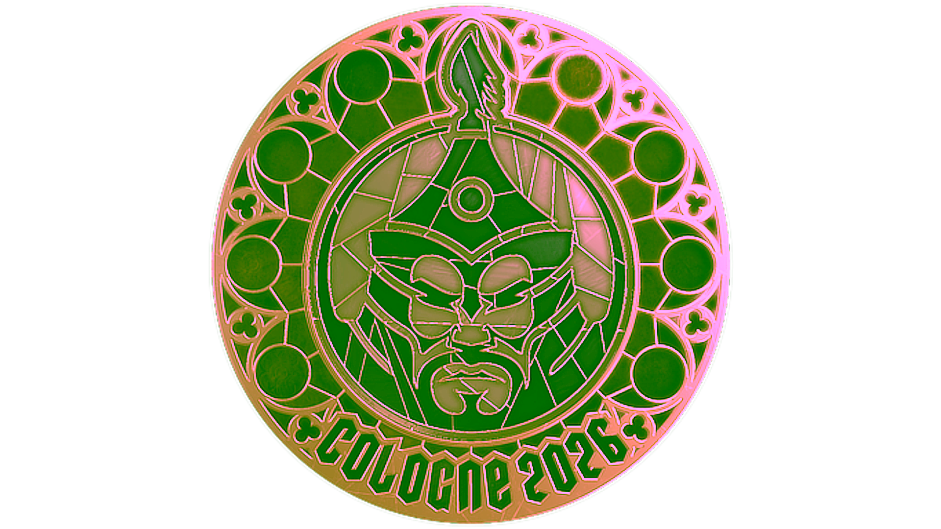 Display for Sticker | The Mongolz (Gold) | Cologne 2026