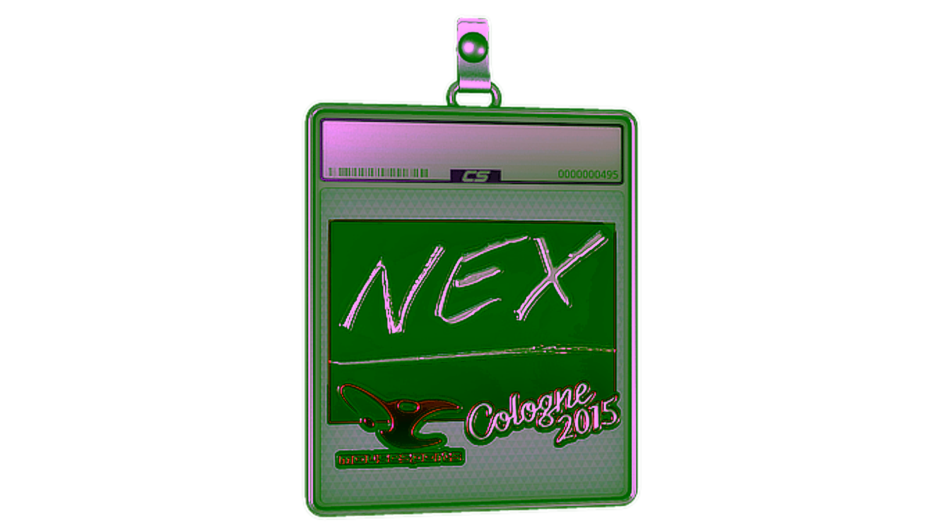 Display for Sticker Slab | nex (Foil) | Cologne 2015