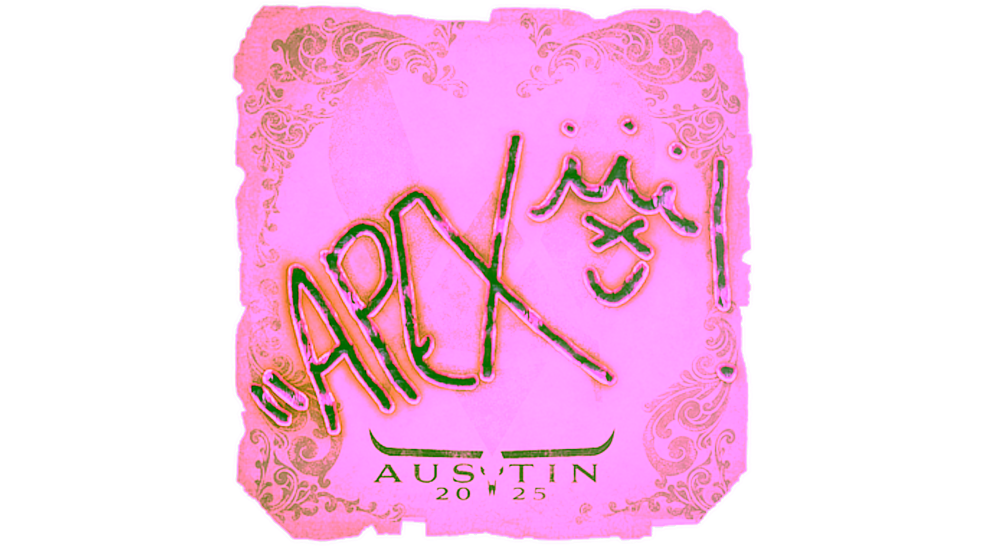 Display for Sticker | apEX | Austin 2025