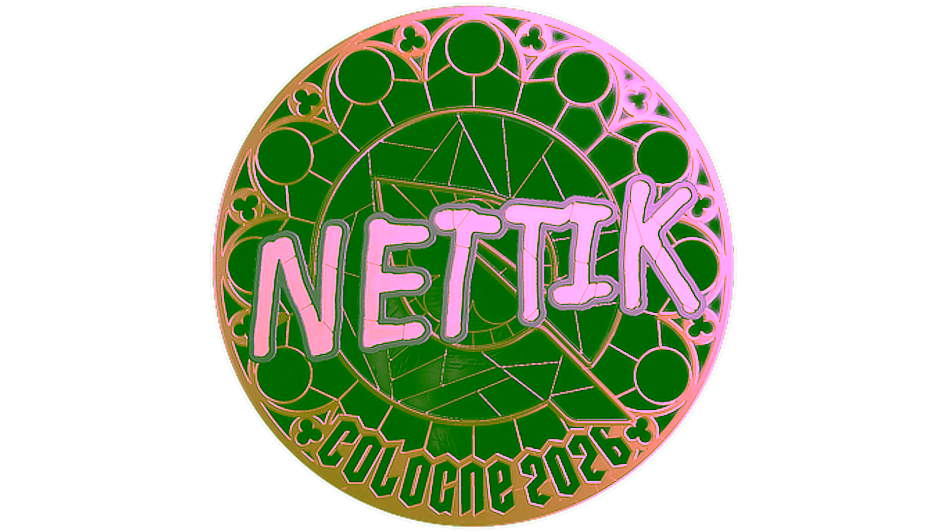 Rodyti Sticker | nettik (Gold) | Cologne 2026