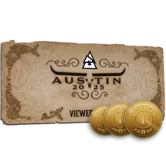 Austin 2025 Viewer Pass + 3 Souvenir Tokens