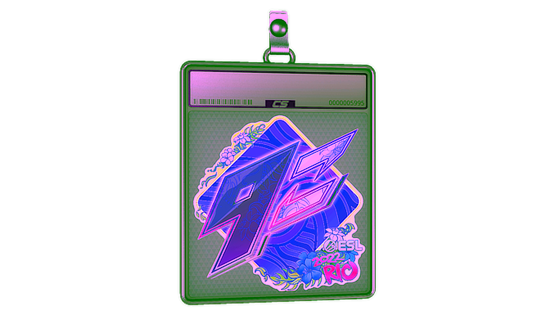 Rodyti Sticker Slab | 9z Team (Holo) | Rio 2022