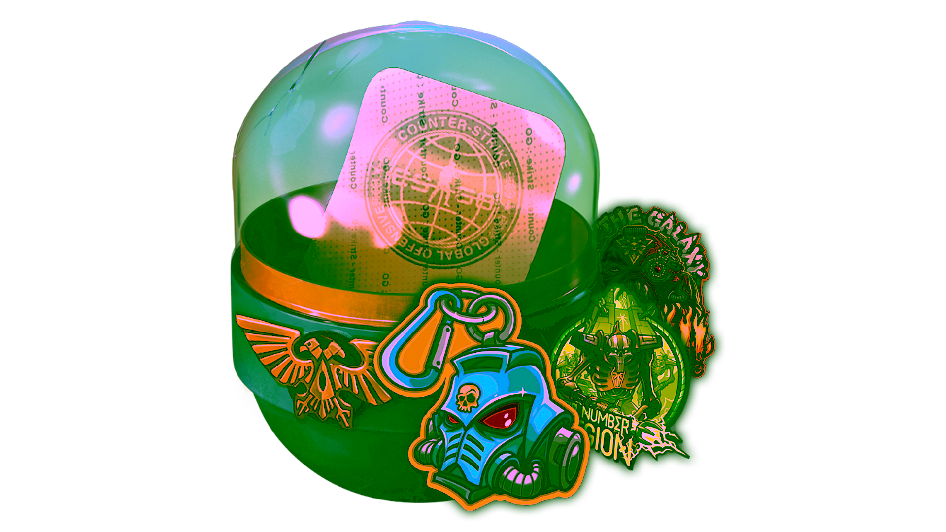 Affichage pour Warhammer 40,000 Sticker Capsule