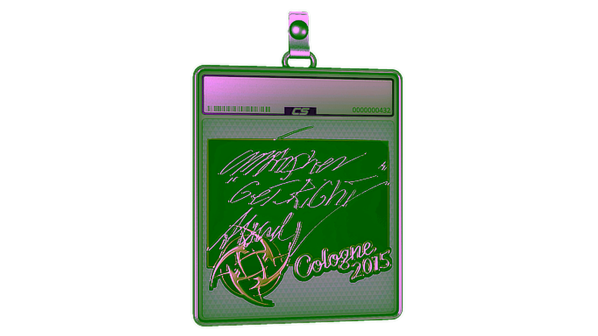 Affichage pour Sticker Slab | GeT_RiGhT (Foil) | Cologne 2015
